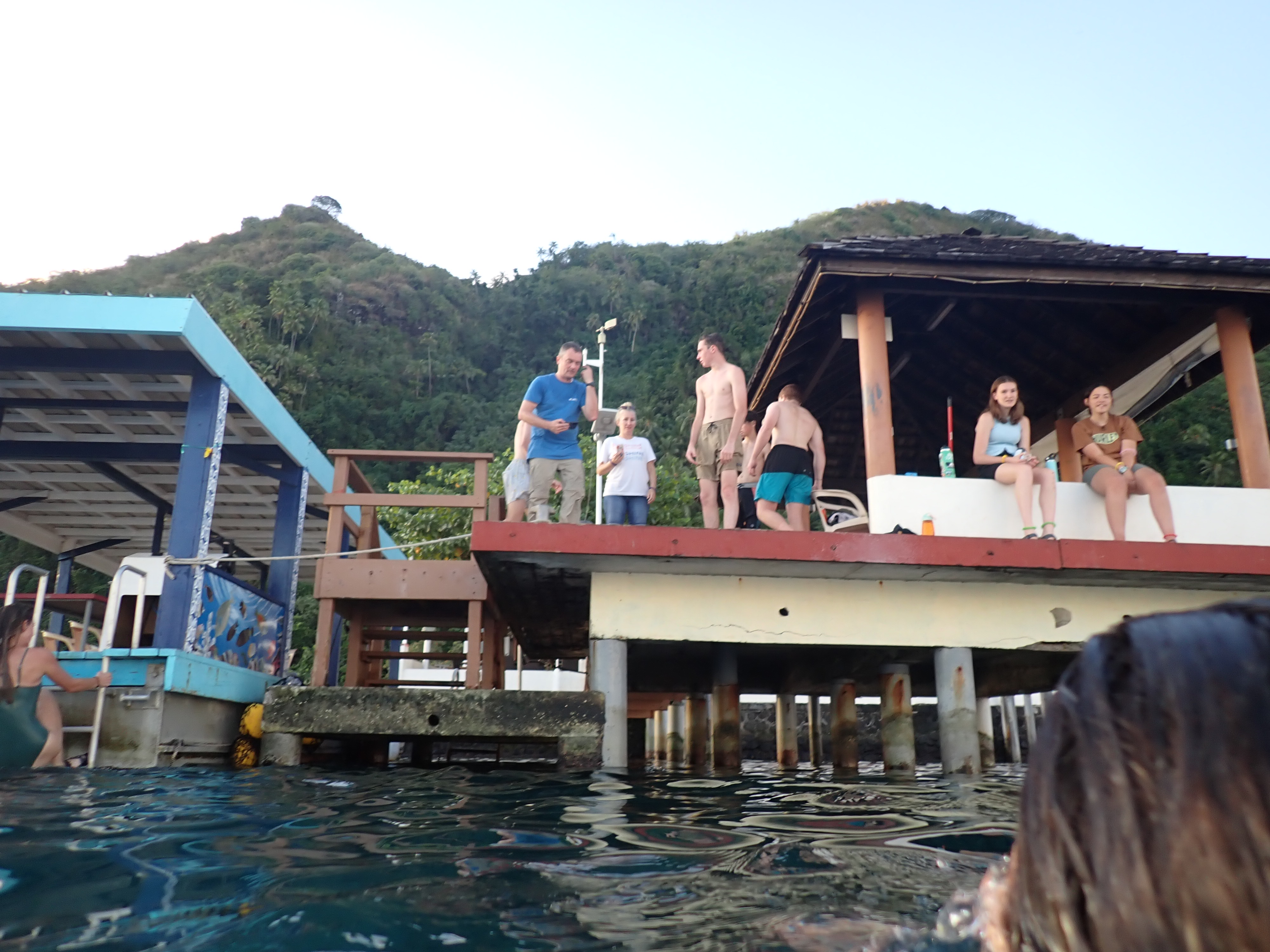 2022 Tahiti Taravao HXP - Day 6 (1st Day at the Work Site, Clearing the Land to Build a House for Tiana, Digging the Foundation & Footings, Purple Worms & Centipedes,Swimming in the Reef, Activity and Dinner with the Vaihiria Ward, Double Dragon)