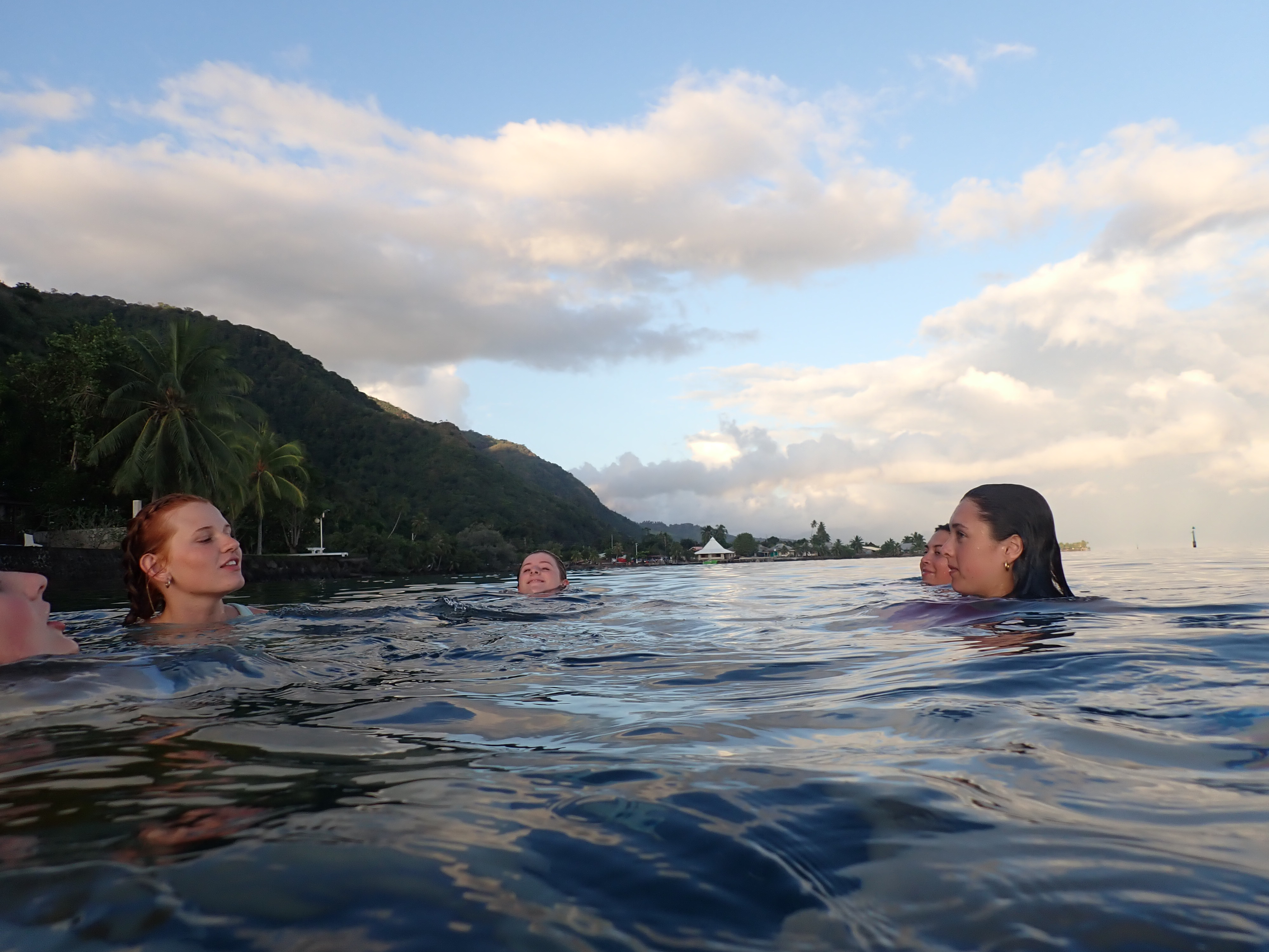 2022 Tahiti Taravao HXP - Day 6 (1st Day at the Work Site, Clearing the Land to Build a House for Tiana, Digging the Foundation & Footings, Purple Worms & Centipedes,Swimming in the Reef, Activity and Dinner with the Vaihiria Ward, Double Dragon)