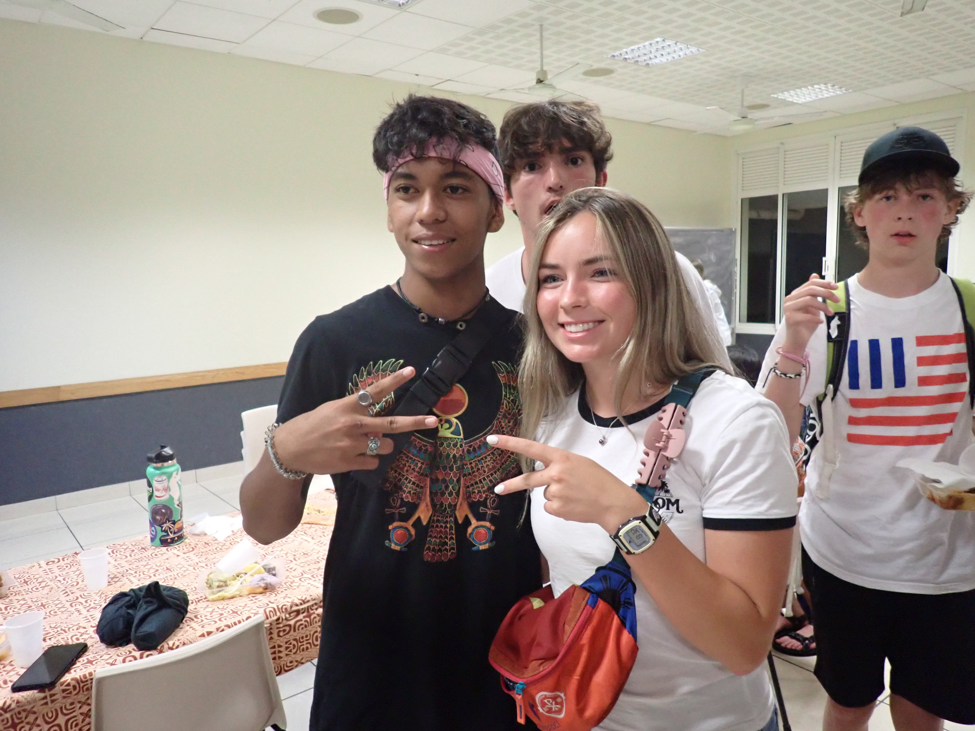 2022 Tahiti Taravao HXP - Day 6 (1st Day at the Work Site, Clearing the Land to Build a House for Tiana, Digging the Foundation & Footings, Purple Worms & Centipedes,Swimming in the Reef, Activity and Dinner with the Vaihiria Ward, Double Dragon)