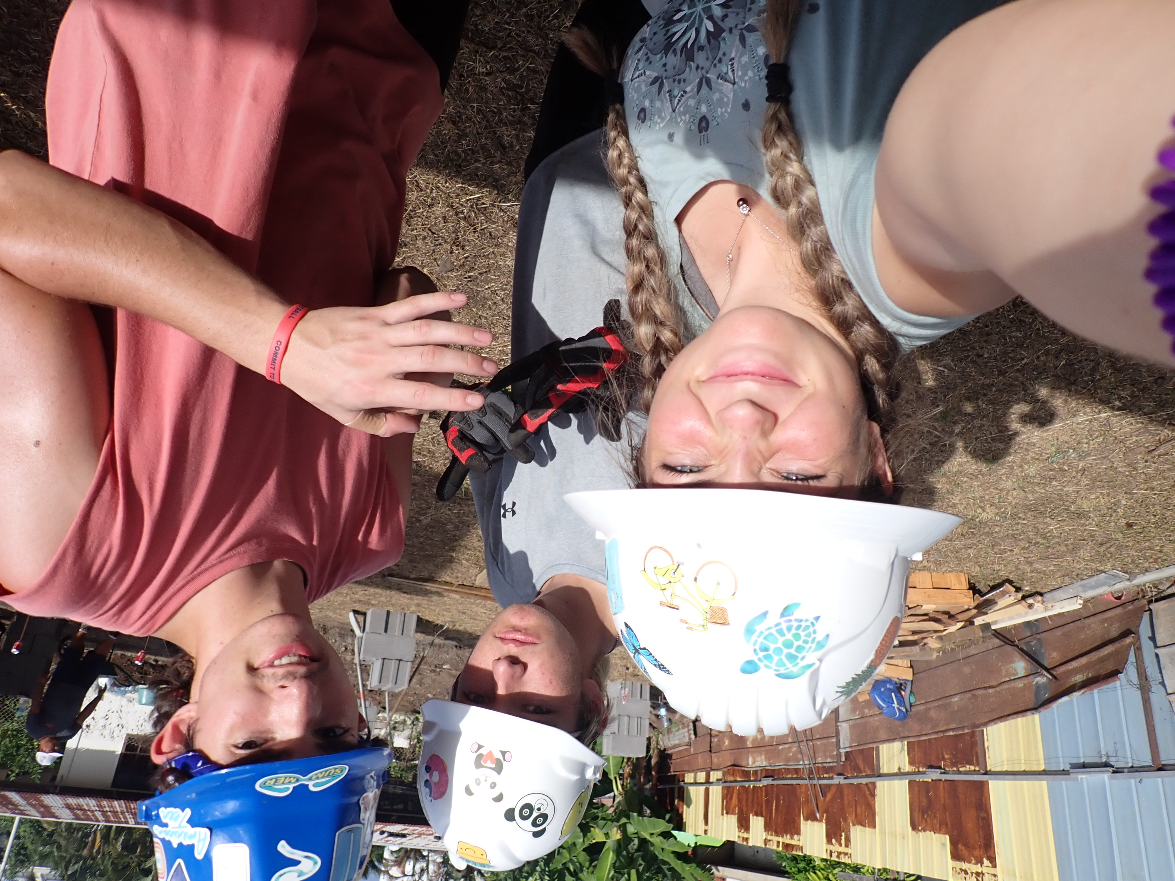 2022 Tahiti Taravao HXP - Day 7 (Tahitian Treats: Tim Tam, Happy Hippos, Hello Panda, Twix Top, Choco Prince, Building Walls & Mixing Cement By Hand, Chef Billy's Ketchup Egg Sandwiches, Making Flower Heis on the Beach, Swimming in the Reef)
