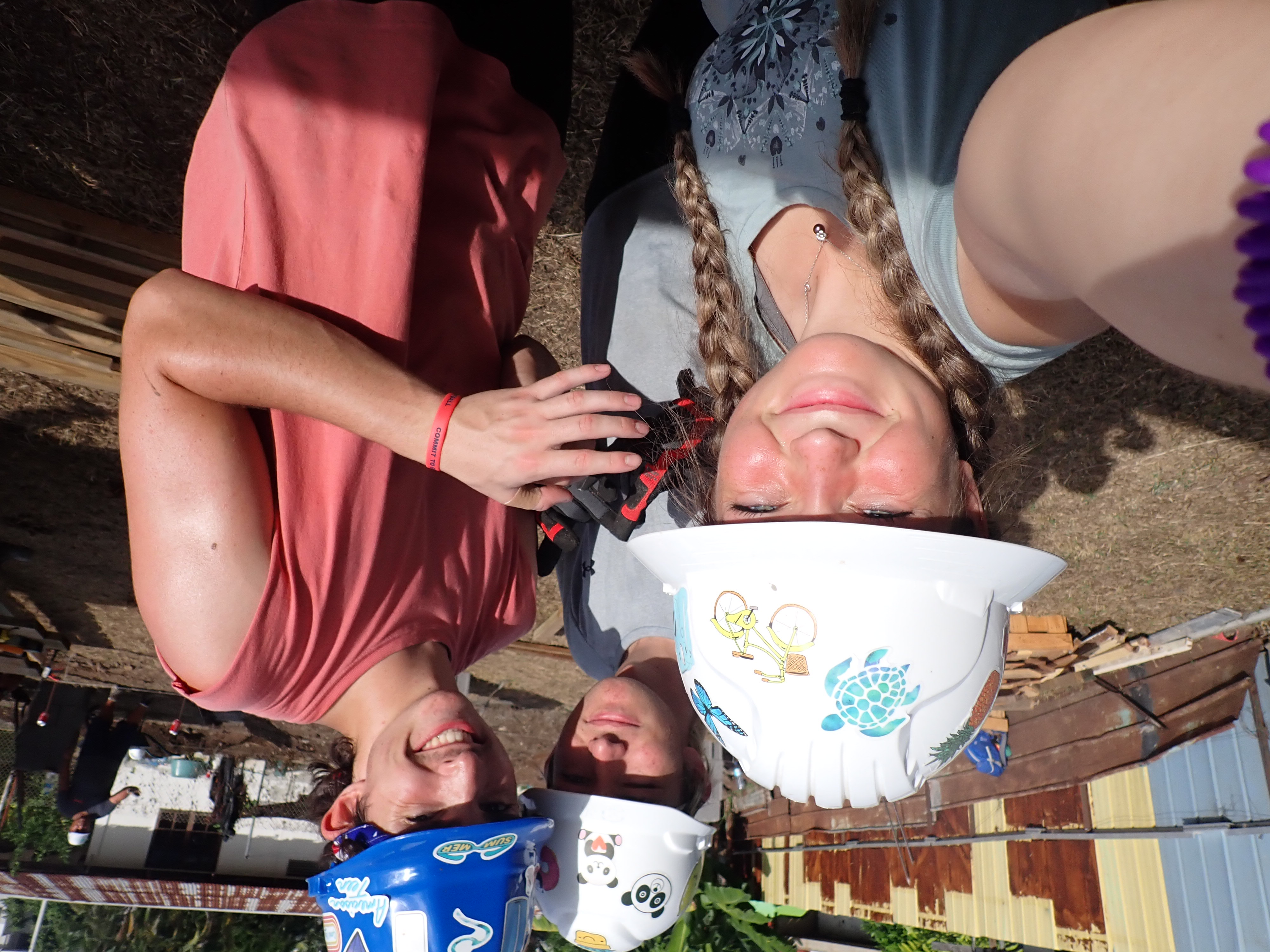 2022 Tahiti Taravao HXP - Day 7 (Tahitian Treats: Tim Tam, Happy Hippos, Hello Panda, Twix Top, Choco Prince, Building Walls & Mixing Cement By Hand, Chef Billy's Ketchup Egg Sandwiches, Making Flower Heis on the Beach, Swimming in the Reef)