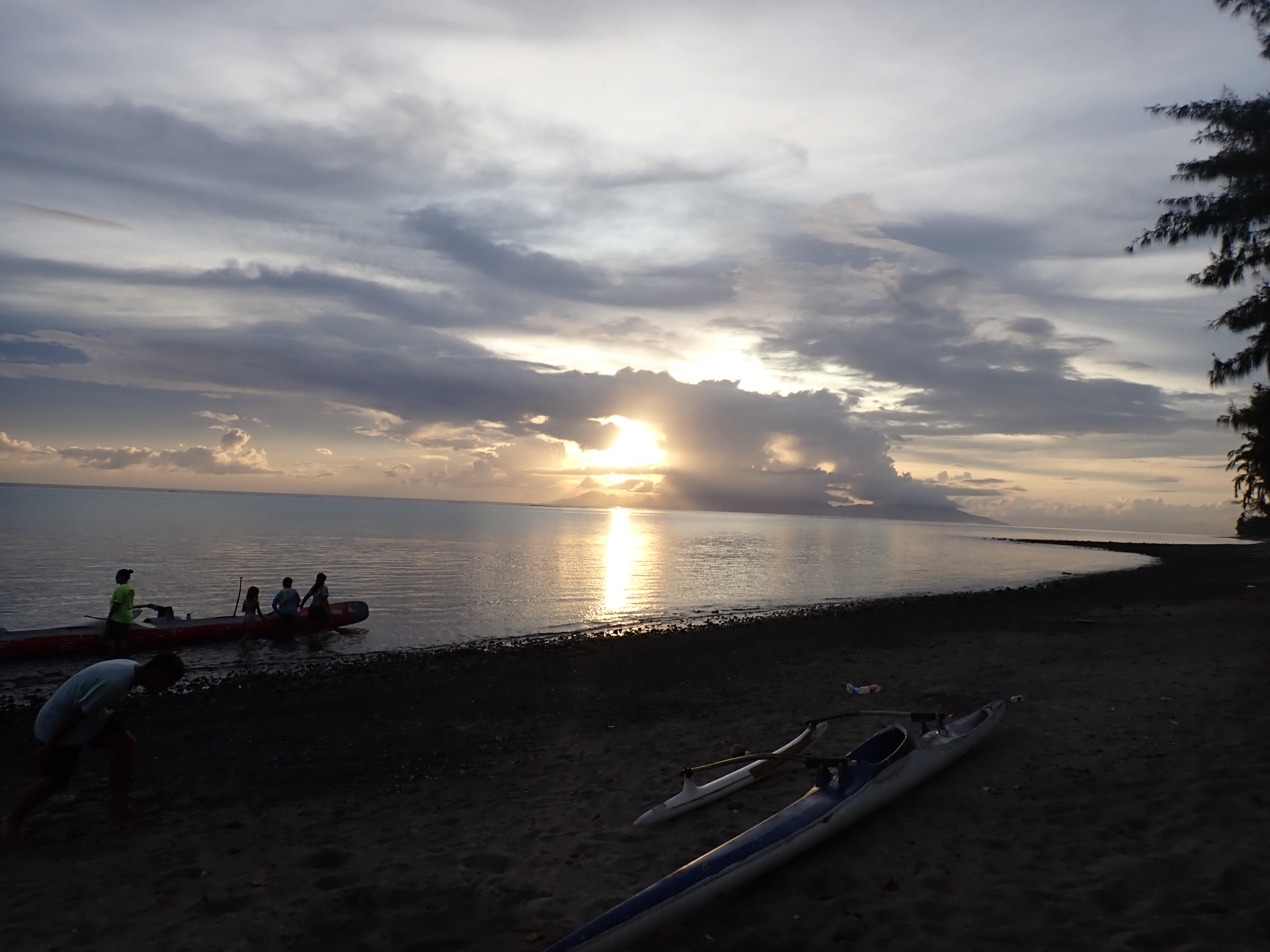 2022 Tahiti Taravao HXP - Day 7 (Tahitian Treats: Tim Tam, Happy Hippos, Hello Panda, Twix Top, Choco Prince, Building Walls & Mixing Cement By Hand, Chef Billy's Ketchup Egg Sandwiches, Making Flower Heis on the Beach, Swimming in the Reef)