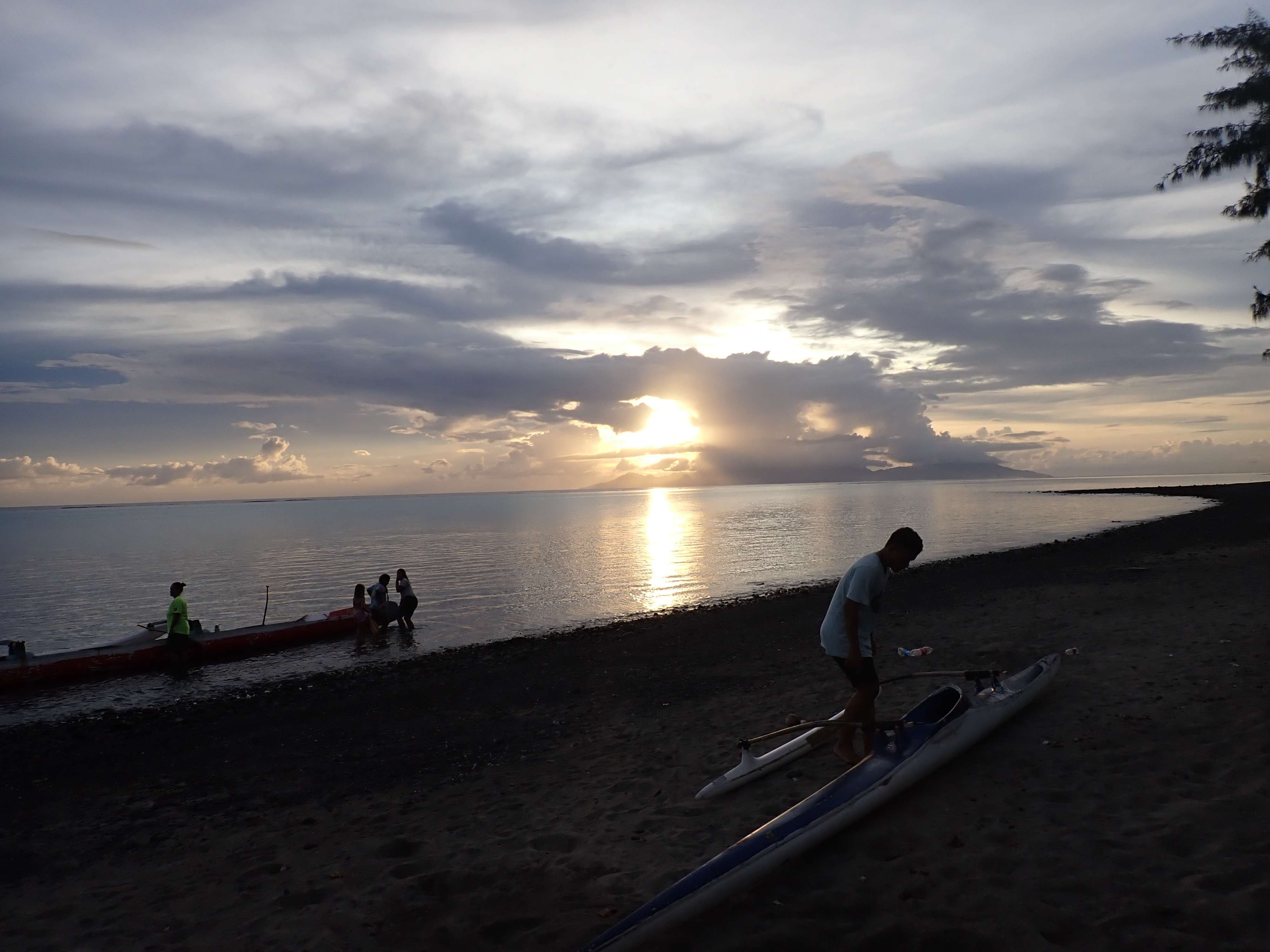2022 Tahiti Taravao HXP - Day 7 (Tahitian Treats: Tim Tam, Happy Hippos, Hello Panda, Twix Top, Choco Prince, Building Walls & Mixing Cement By Hand, Chef Billy's Ketchup Egg Sandwiches, Making Flower Heis on the Beach, Swimming in the Reef)
