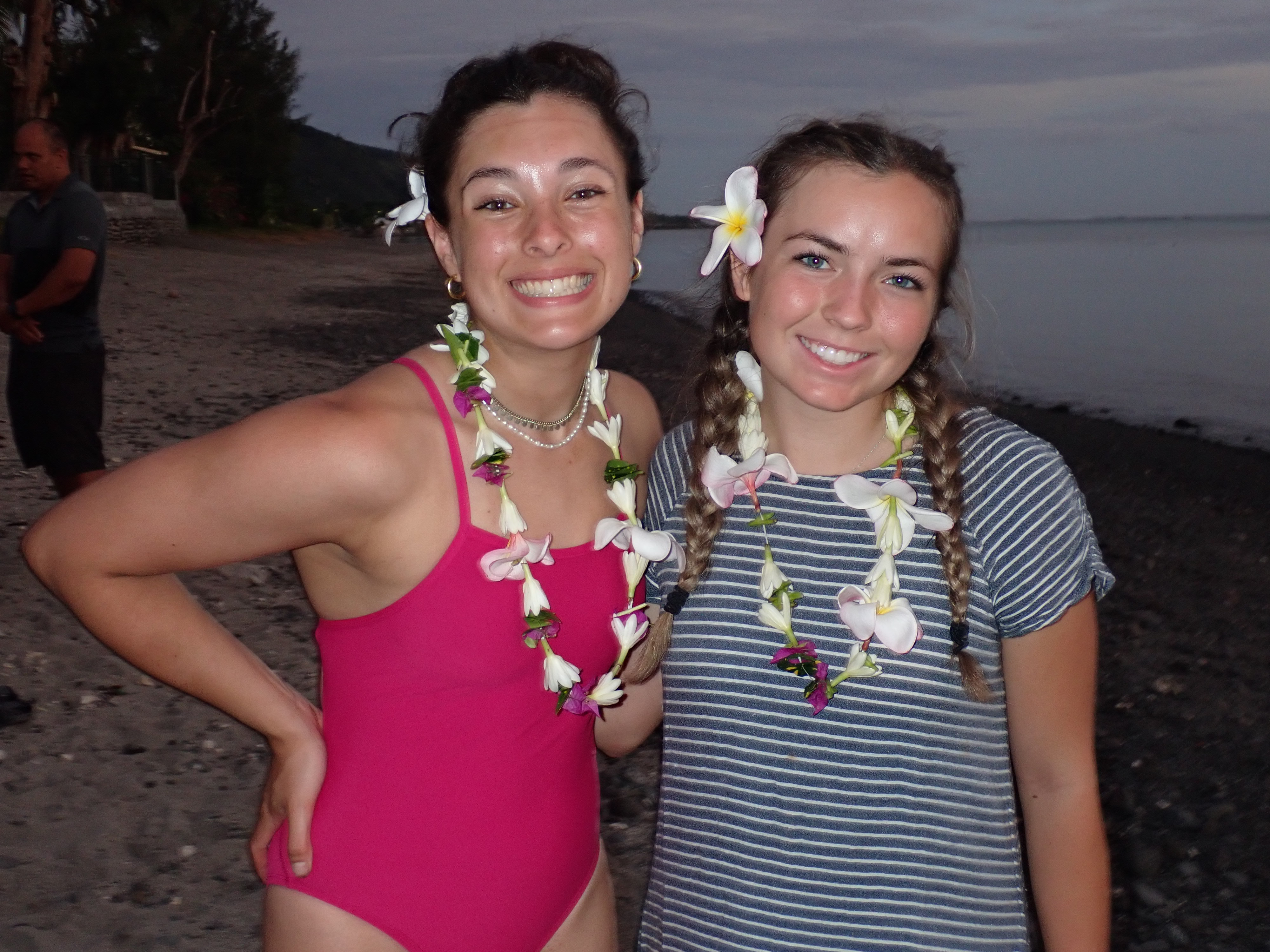 2022 Tahiti Taravao HXP - Day 7 (Tahitian Treats: Tim Tam, Happy Hippos, Hello Panda, Twix Top, Choco Prince, Building Walls & Mixing Cement By Hand, Chef Billy's Ketchup Egg Sandwiches, Making Flower Heis on the Beach, Swimming in the Reef)