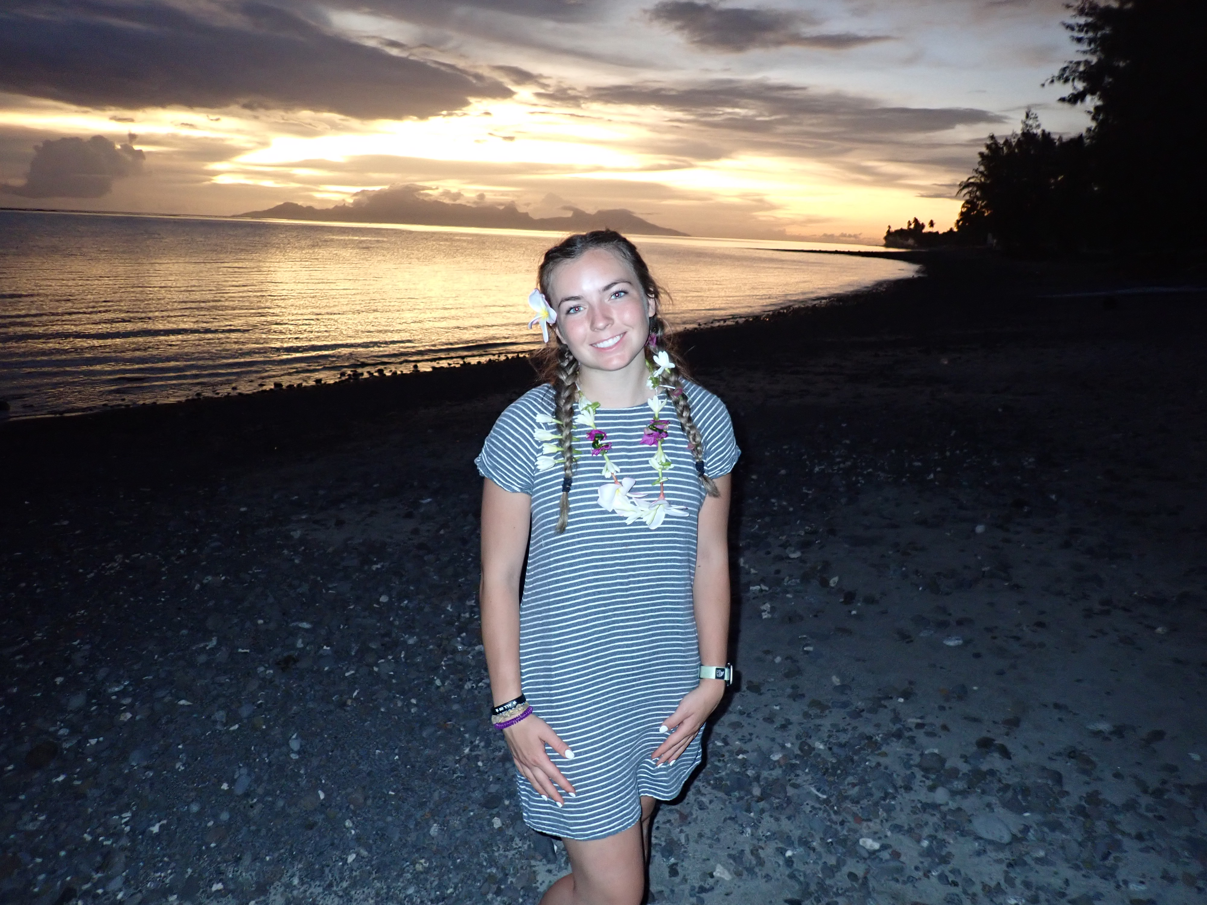 2022 Tahiti Taravao HXP - Day 7 (Tahitian Treats: Tim Tam, Happy Hippos, Hello Panda, Twix Top, Choco Prince, Building Walls & Mixing Cement By Hand, Chef Billy's Ketchup Egg Sandwiches, Making Flower Heis on the Beach, Swimming in the Reef)
