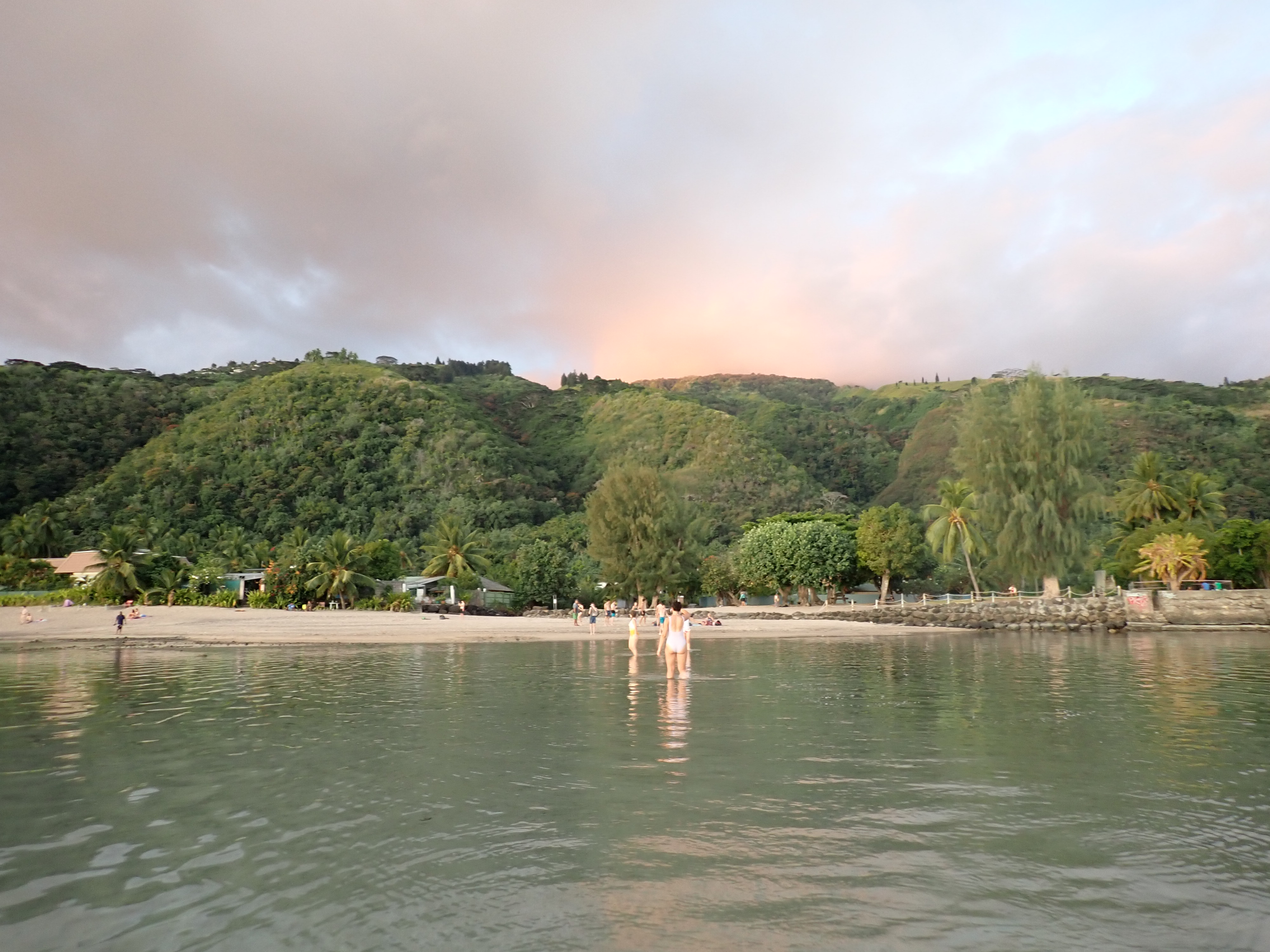 2022 Tahiti Taravao HXP - Day 9 (Pouring the Foundation, Playing with Poisonous Centipedes, Spray Painting Each Other, Digging a Bottomless Pit, Plage Vaiava (Vayava Beach), Another Epic Sunset, Learning a Tahitian Dance (Te Tiare Tahiti), Stingray)