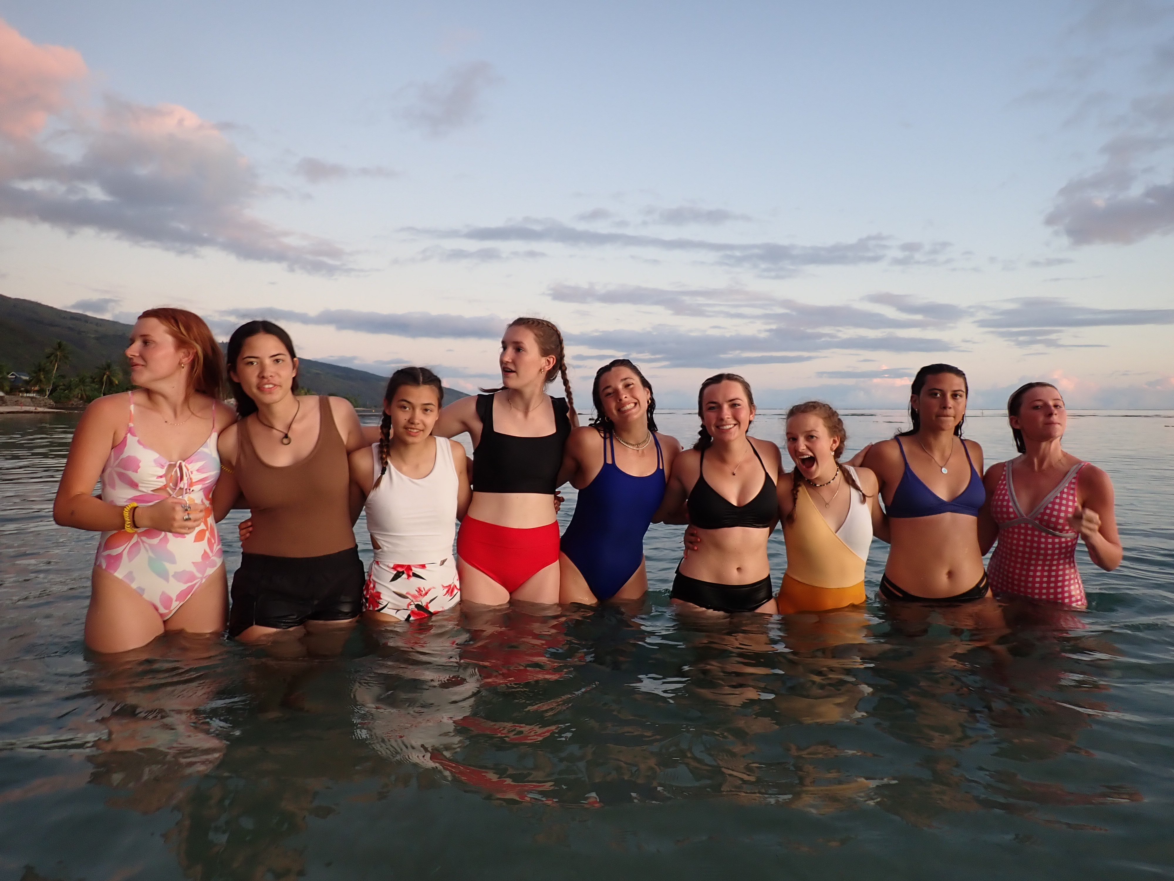 2022 Tahiti Taravao HXP - Day 9 (Pouring the Foundation, Playing with Poisonous Centipedes, Spray Painting Each Other, Digging a Bottomless Pit, Plage Vaiava (Vayava Beach), Another Epic Sunset, Learning a Tahitian Dance (Te Tiare Tahiti), Stingray)