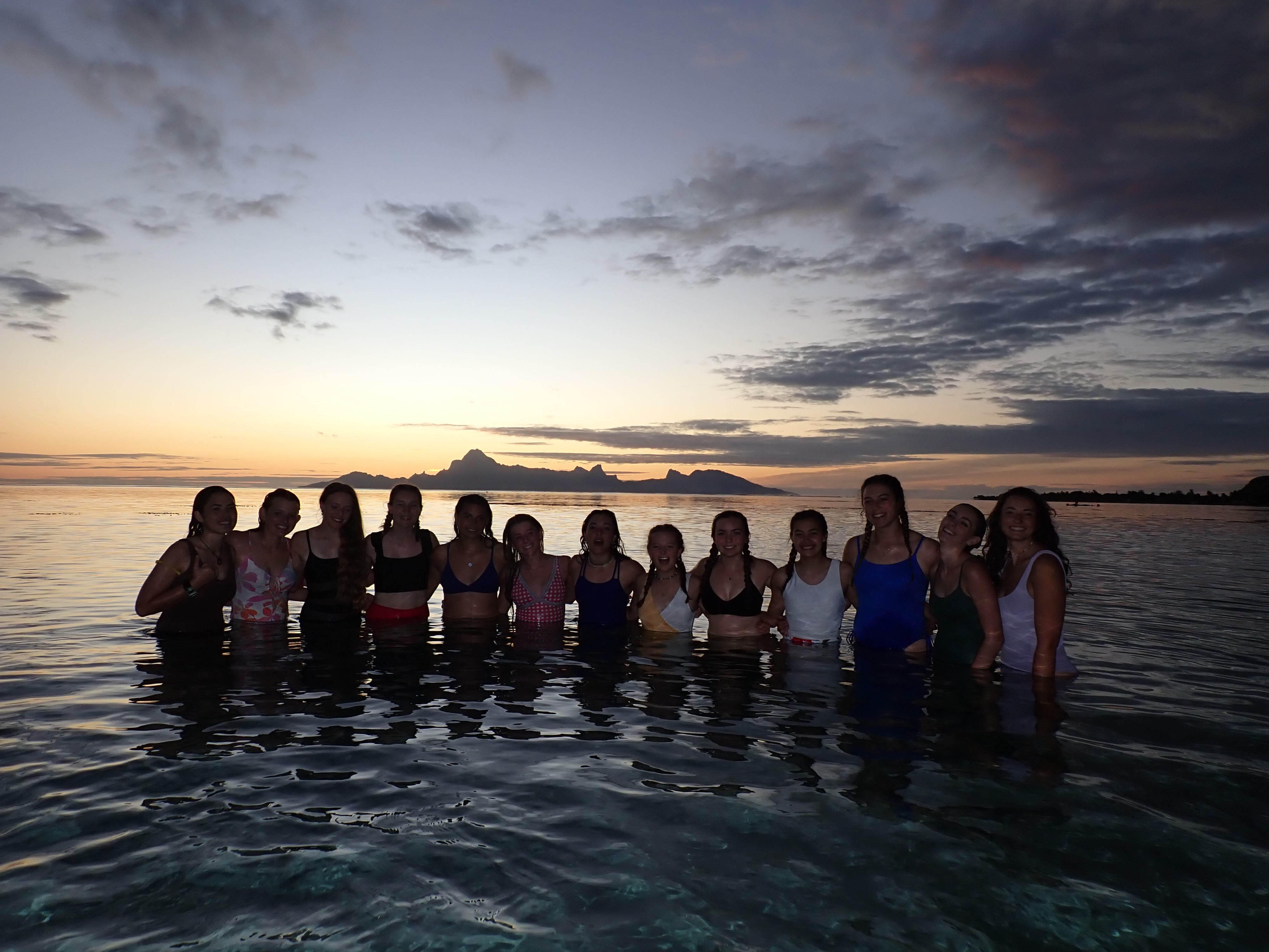 2022 Tahiti Taravao HXP - Day 9 (Pouring the Foundation, Playing with Poisonous Centipedes, Spray Painting Each Other, Digging a Bottomless Pit, Plage Vaiava (Vayava Beach), Another Epic Sunset, Learning a Tahitian Dance (Te Tiare Tahiti), Stingray)