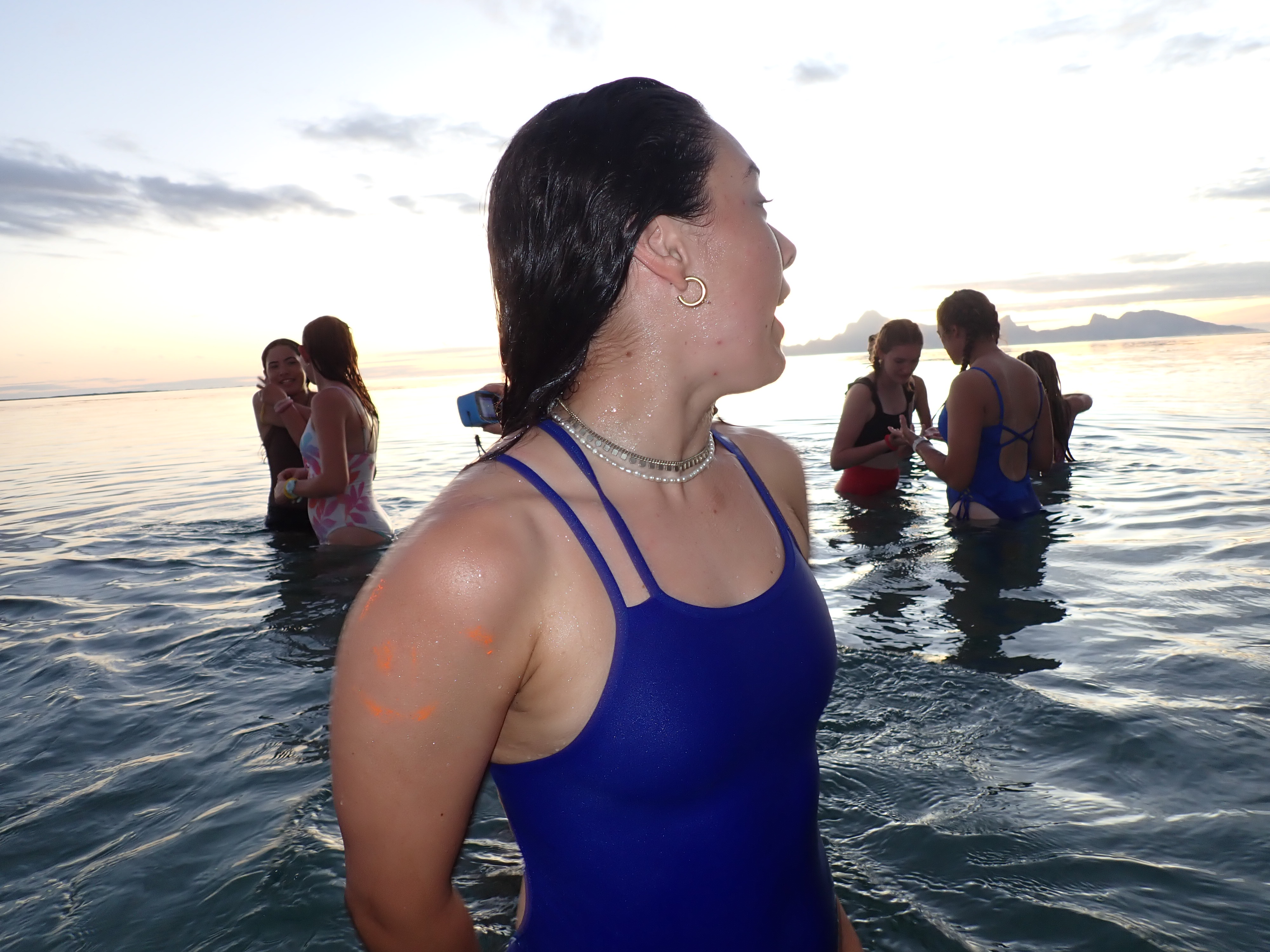 2022 Tahiti Taravao HXP - Day 9 (Pouring the Foundation, Playing with Poisonous Centipedes, Spray Painting Each Other, Digging a Bottomless Pit, Plage Vaiava (Vayava Beach), Another Epic Sunset, Learning a Tahitian Dance (Te Tiare Tahiti), Stingray)