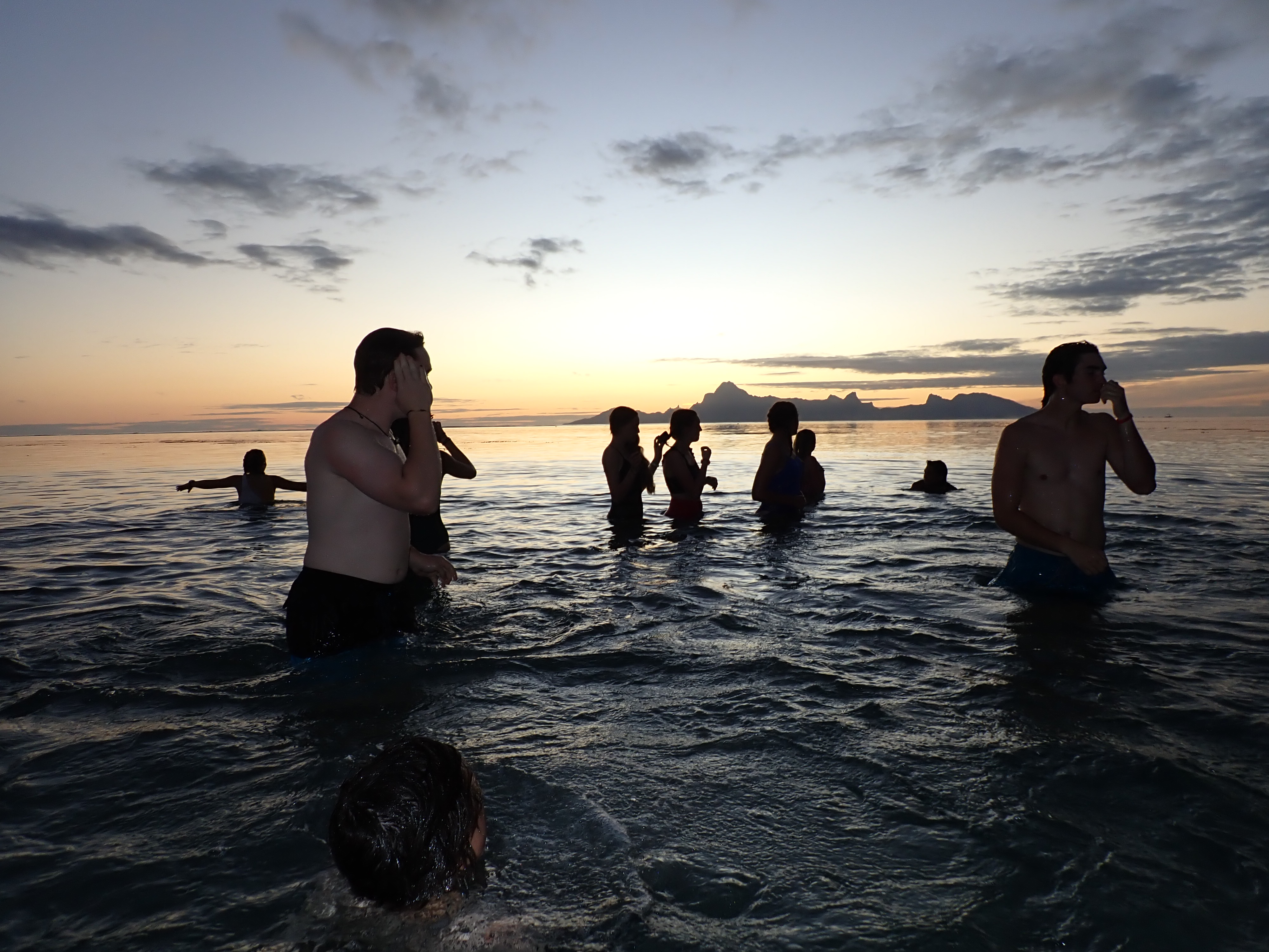 2022 Tahiti Taravao HXP - Day 9 (Pouring the Foundation, Playing with Poisonous Centipedes, Spray Painting Each Other, Digging a Bottomless Pit, Plage Vaiava (Vayava Beach), Another Epic Sunset, Learning a Tahitian Dance (Te Tiare Tahiti), Stingray)