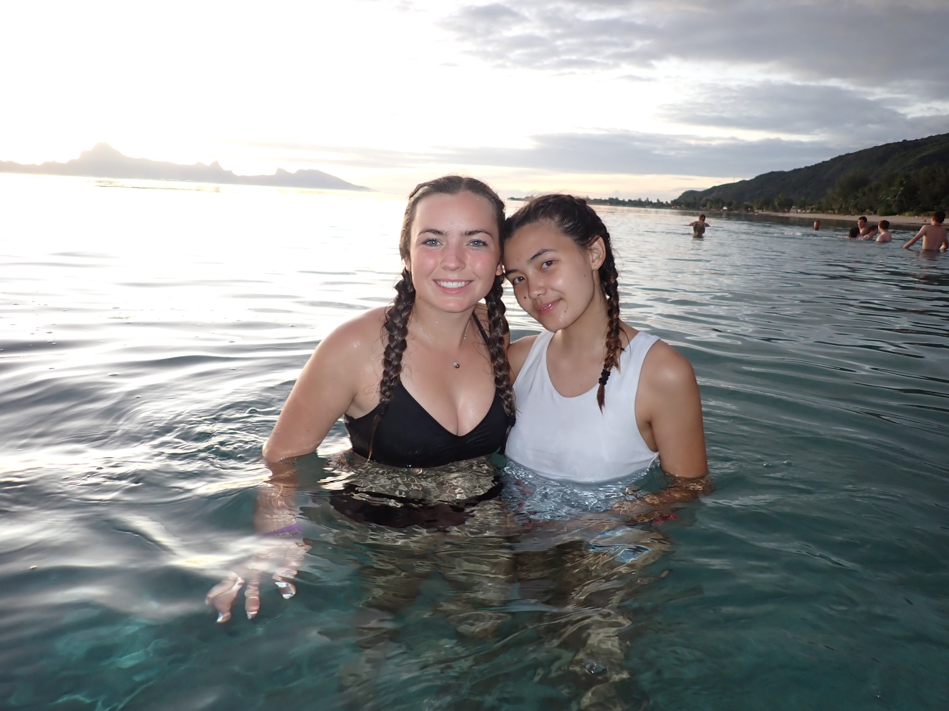 2022 Tahiti Taravao HXP - Day 9 (Pouring the Foundation, Playing with Poisonous Centipedes, Spray Painting Each Other, Digging a Bottomless Pit, Plage Vaiava (Vayava Beach), Another Epic Sunset, Learning a Tahitian Dance (Te Tiare Tahiti), Stingray)