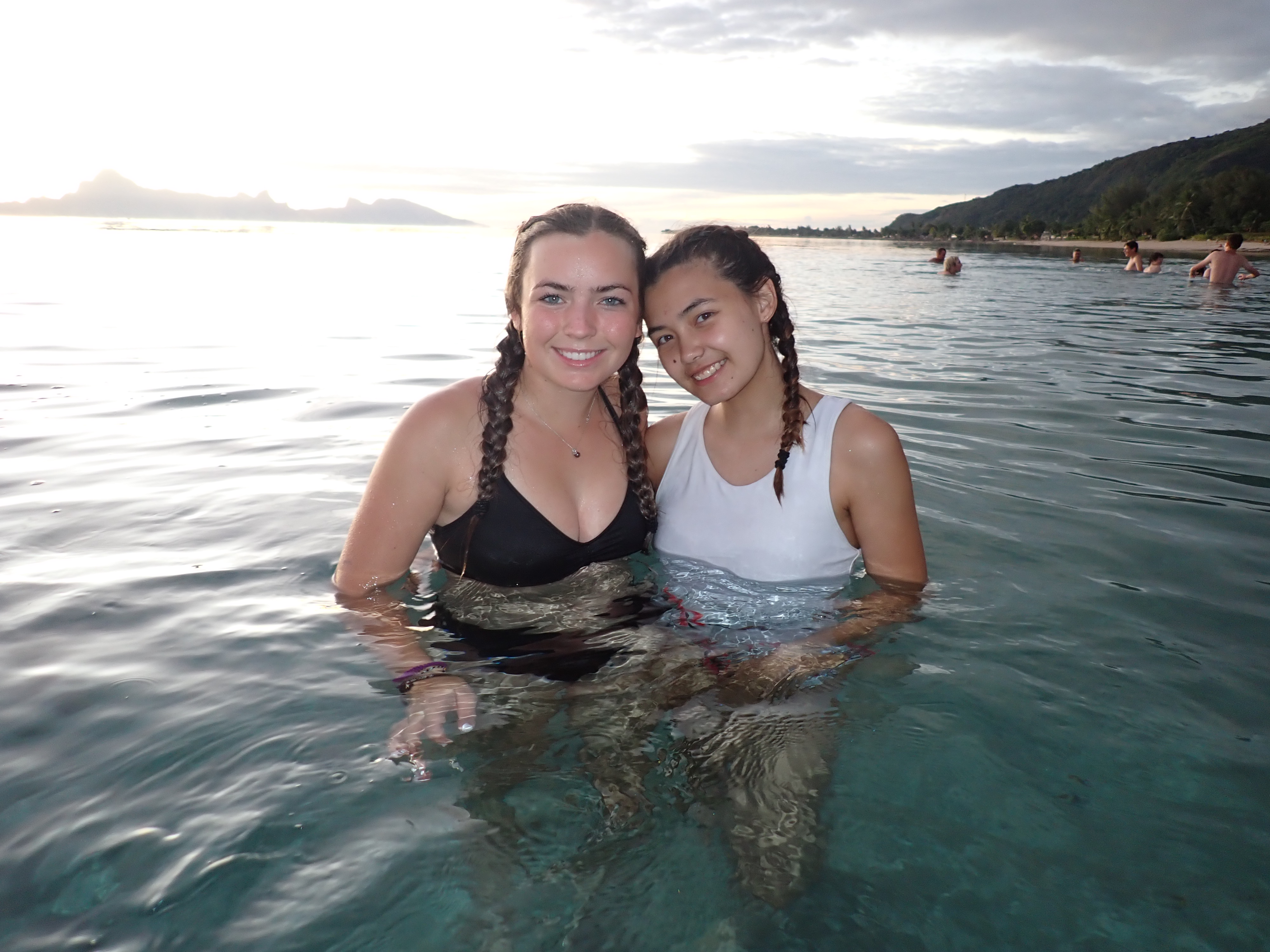 2022 Tahiti Taravao HXP - Day 9 (Pouring the Foundation, Playing with Poisonous Centipedes, Spray Painting Each Other, Digging a Bottomless Pit, Plage Vaiava (Vayava Beach), Another Epic Sunset, Learning a Tahitian Dance (Te Tiare Tahiti), Stingray)