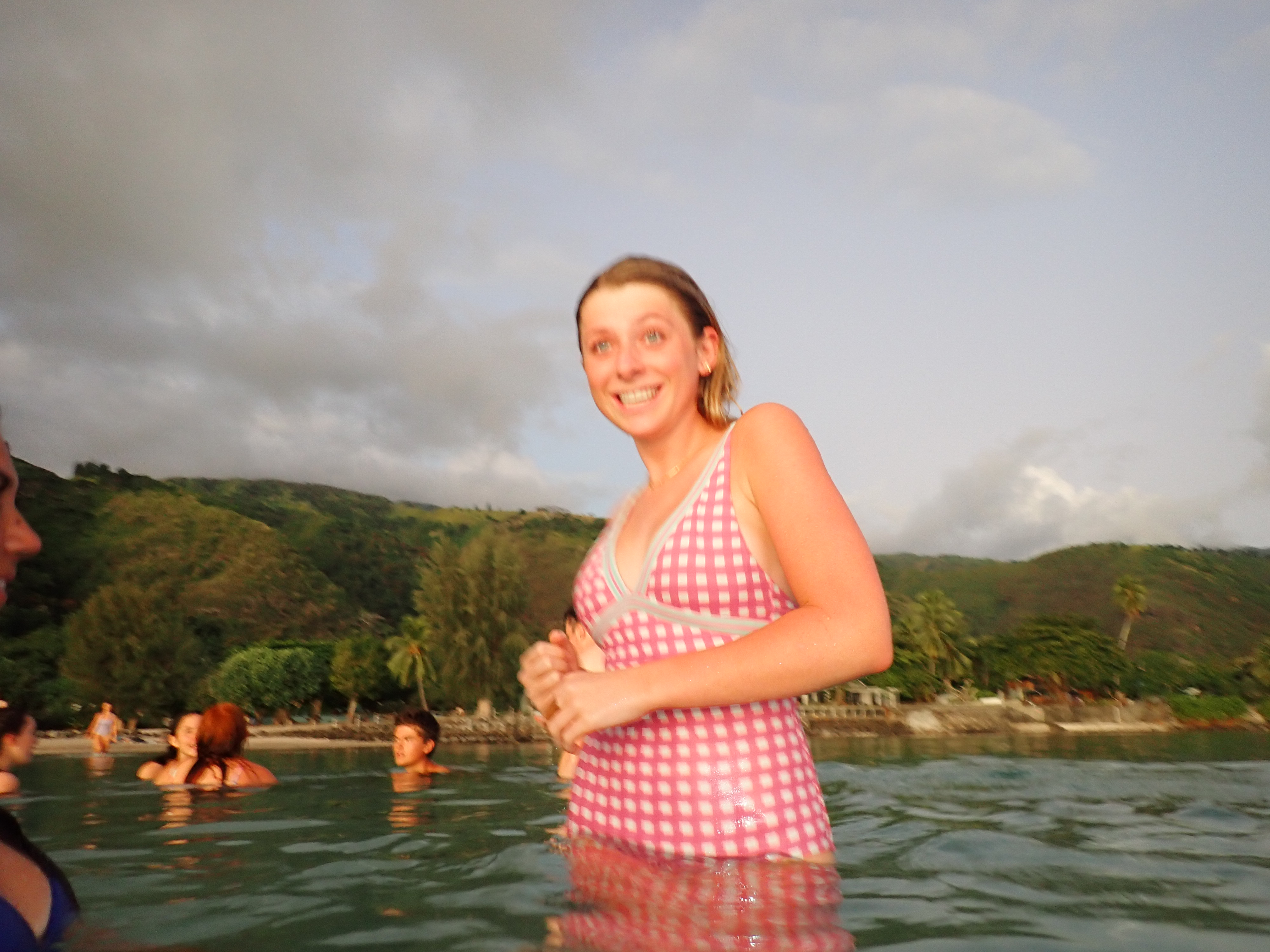 2022 Tahiti Taravao HXP - Day 9 (Pouring the Foundation, Playing with Poisonous Centipedes, Spray Painting Each Other, Digging a Bottomless Pit, Plage Vaiava (Vayava Beach), Another Epic Sunset, Learning a Tahitian Dance (Te Tiare Tahiti), Stingray)