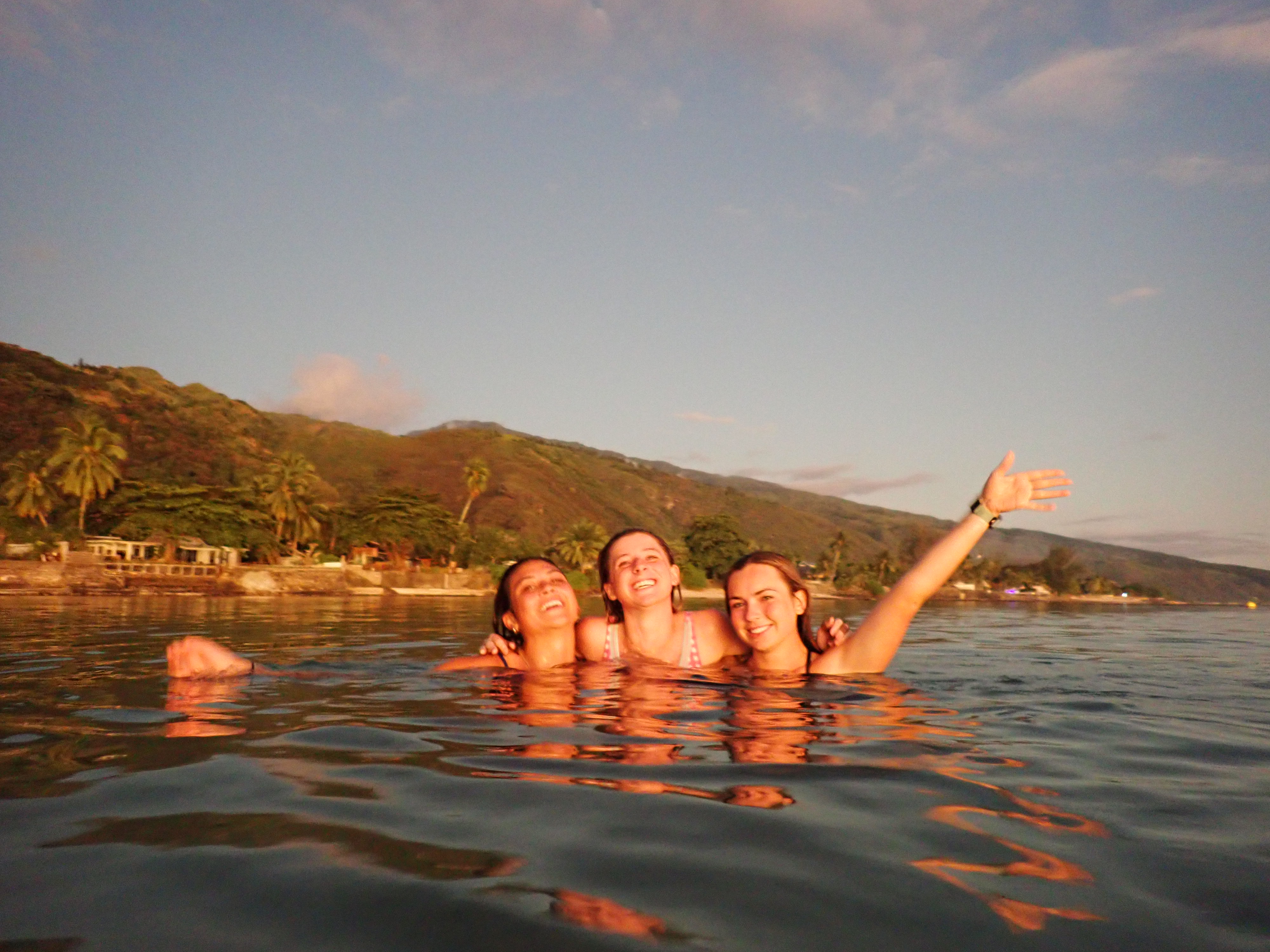 2022 Tahiti Taravao HXP - Day 9 (Pouring the Foundation, Playing with Poisonous Centipedes, Spray Painting Each Other, Digging a Bottomless Pit, Plage Vaiava (Vayava Beach), Another Epic Sunset, Learning a Tahitian Dance (Te Tiare Tahiti), Stingray)