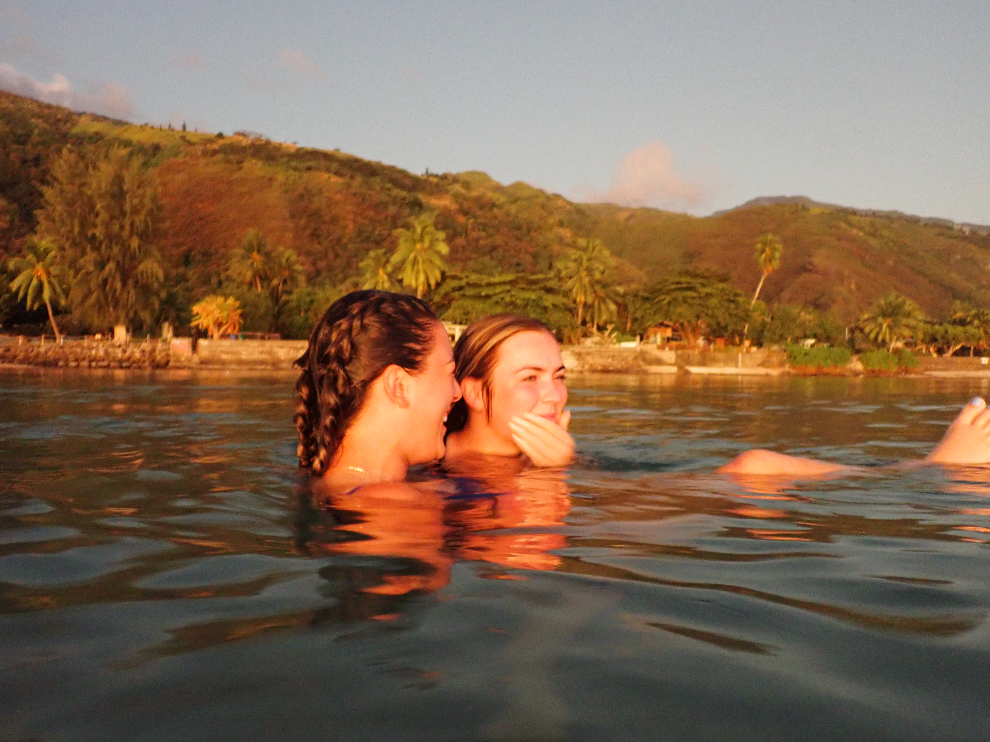 2022 Tahiti Taravao HXP - Day 9 (Pouring the Foundation, Playing with Poisonous Centipedes, Spray Painting Each Other, Digging a Bottomless Pit, Plage Vaiava (Vayava Beach), Another Epic Sunset, Learning a Tahitian Dance (Te Tiare Tahiti), Stingray)