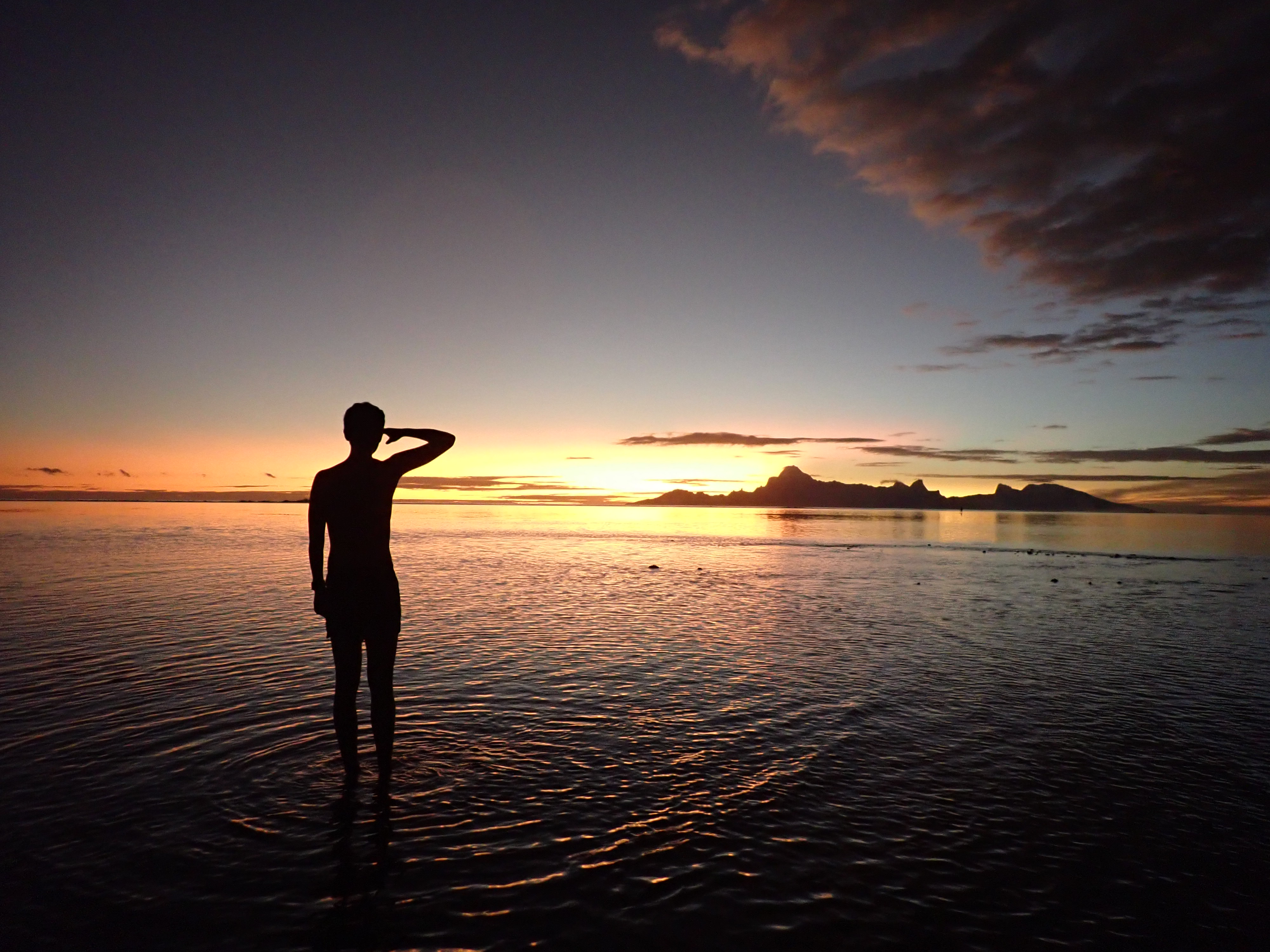 2022 Tahiti Taravao HXP - Day 9 (Pouring the Foundation, Playing with Poisonous Centipedes, Spray Painting Each Other, Digging a Bottomless Pit, Plage Vaiava (Vayava Beach), Another Epic Sunset, Learning a Tahitian Dance (Te Tiare Tahiti), Stingray)