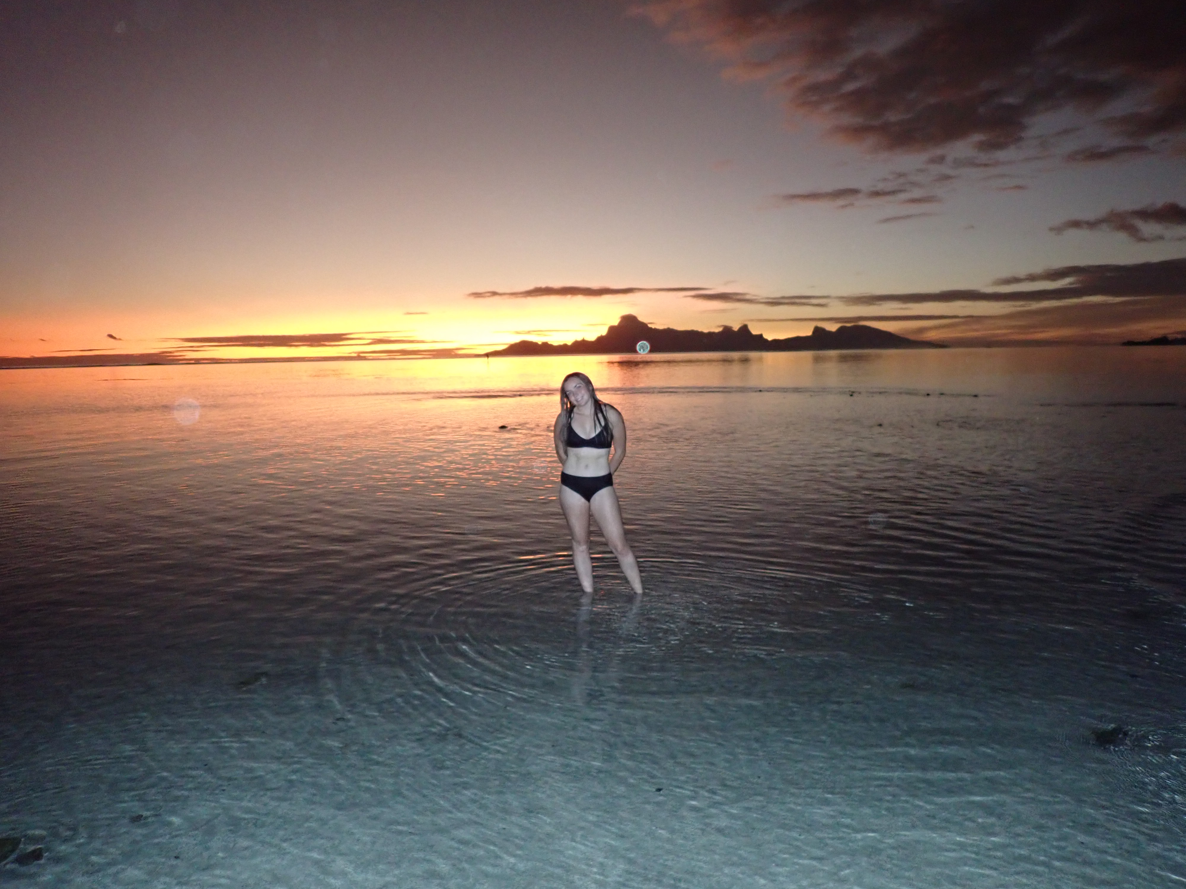 2022 Tahiti Taravao HXP - Day 9 (Pouring the Foundation, Playing with Poisonous Centipedes, Spray Painting Each Other, Digging a Bottomless Pit, Plage Vaiava (Vayava Beach), Another Epic Sunset, Learning a Tahitian Dance (Te Tiare Tahiti), Stingray)