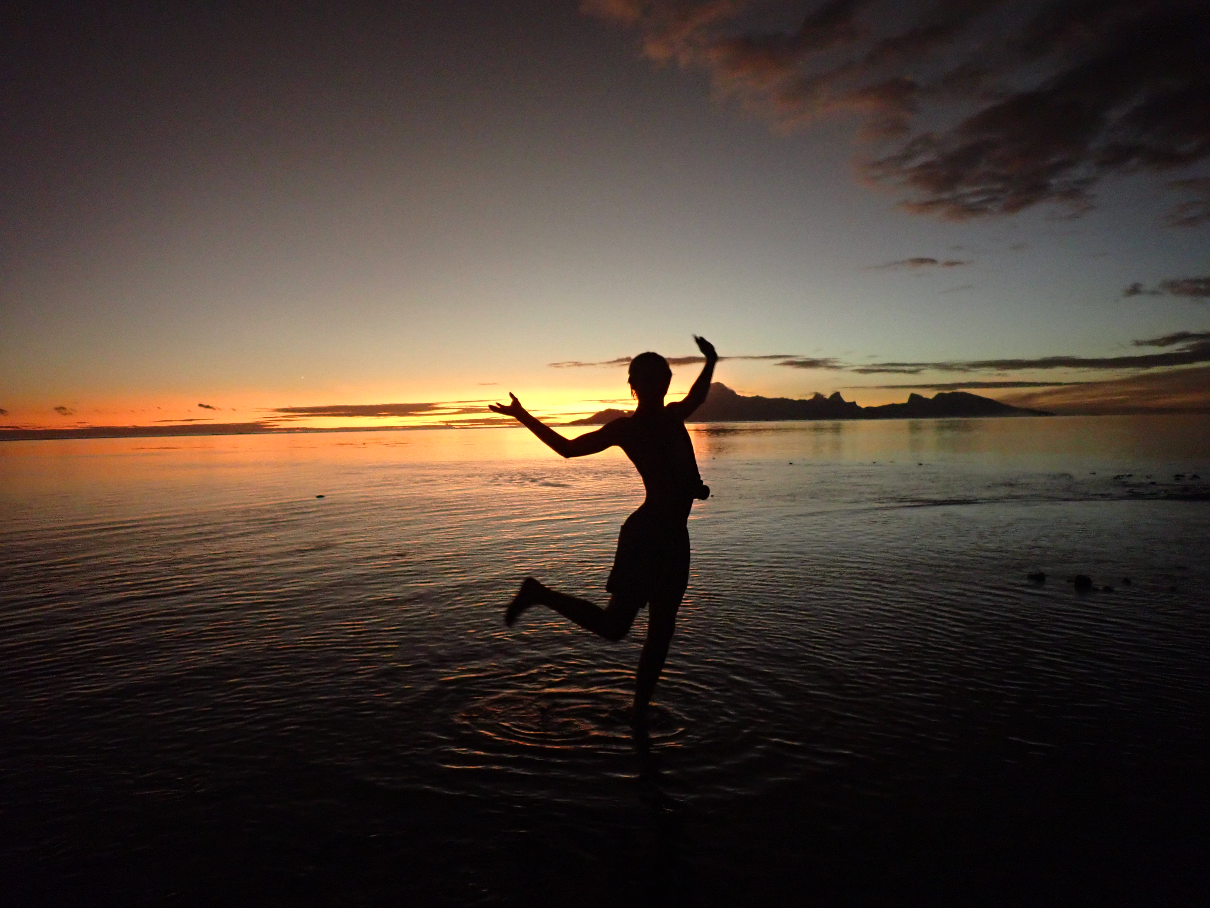 2022 Tahiti Taravao HXP - Day 9 (Pouring the Foundation, Playing with Poisonous Centipedes, Spray Painting Each Other, Digging a Bottomless Pit, Plage Vaiava (Vayava Beach), Another Epic Sunset, Learning a Tahitian Dance (Te Tiare Tahiti), Stingray)