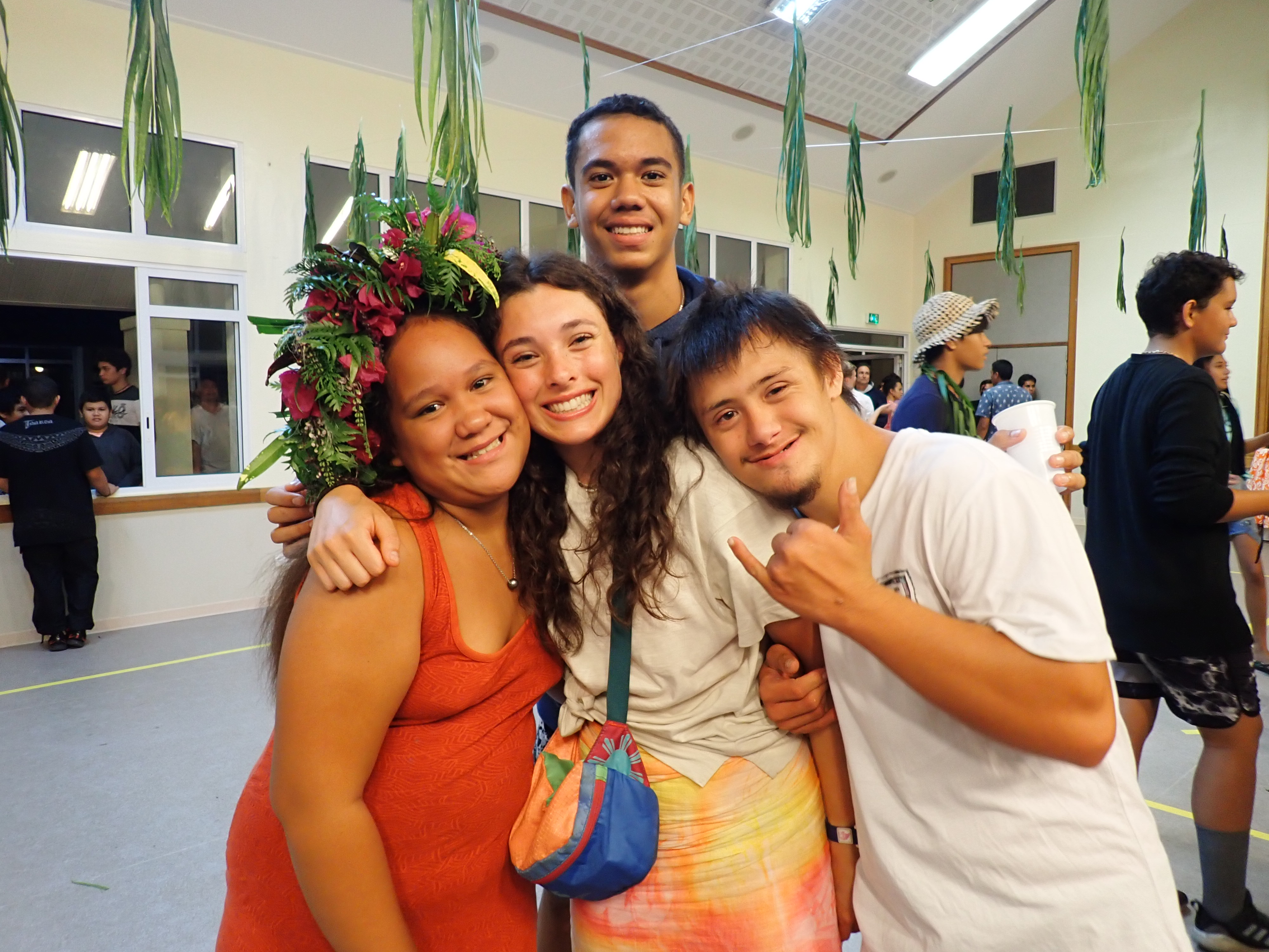 2022 Tahiti Taravao HXP - Day 10 (Banana Nutella Baguette Breakfast, Raising the Walls, Deeper Bottomless Pits for the Septic Tanks, Driver John, Wilson, Catching Crabs, Haka with ❤ Bishop Taylor ❤ & Papara Ward, Traditional Tahitian Dances)