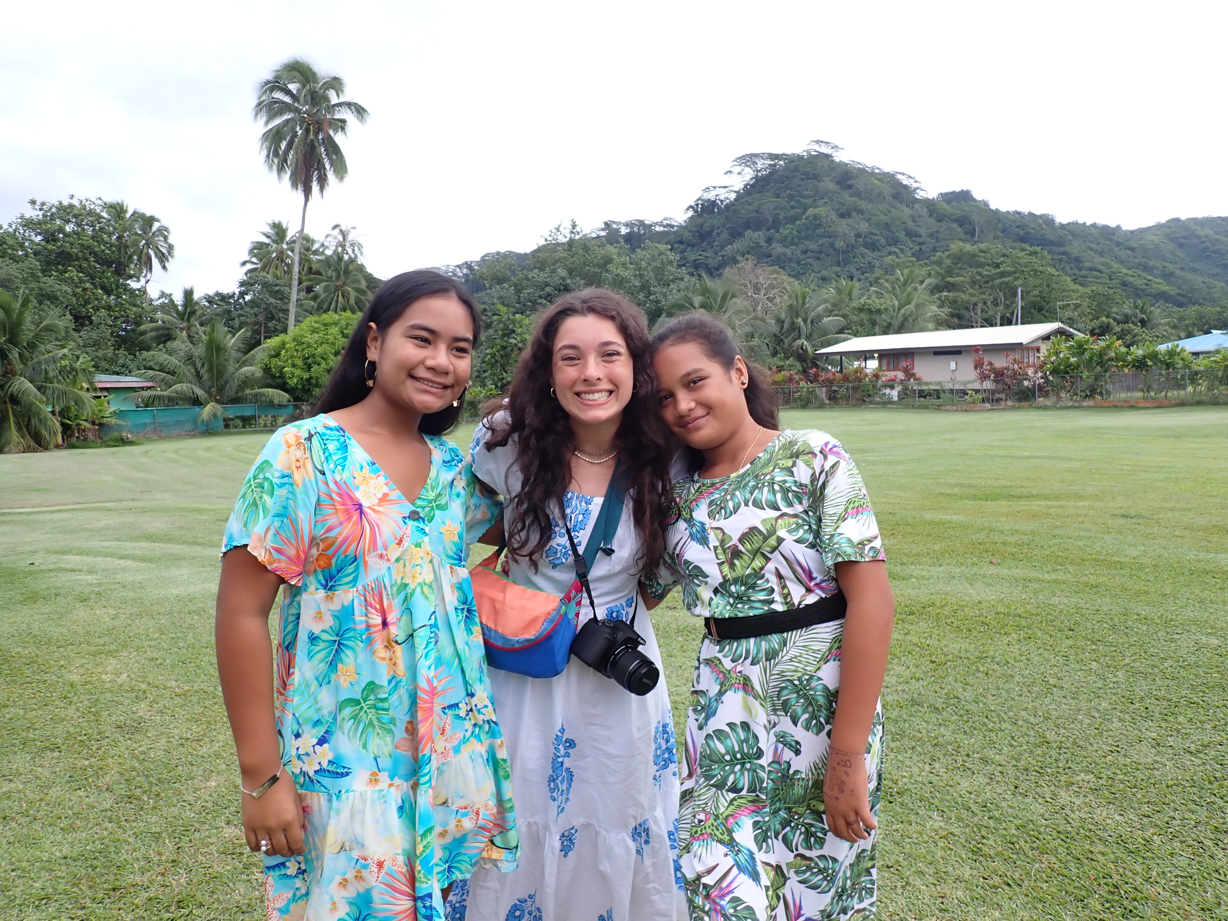 2022 Tahiti Taravao HXP - Day 12 (Church with Vaihiria Ward, Water Gardens Vaipahi Waterfall & Hike, Sacred Eels, Turtles, Haircut, Activity with Vaihiria Ward Youth, Averie's Birthday, Letters Home)