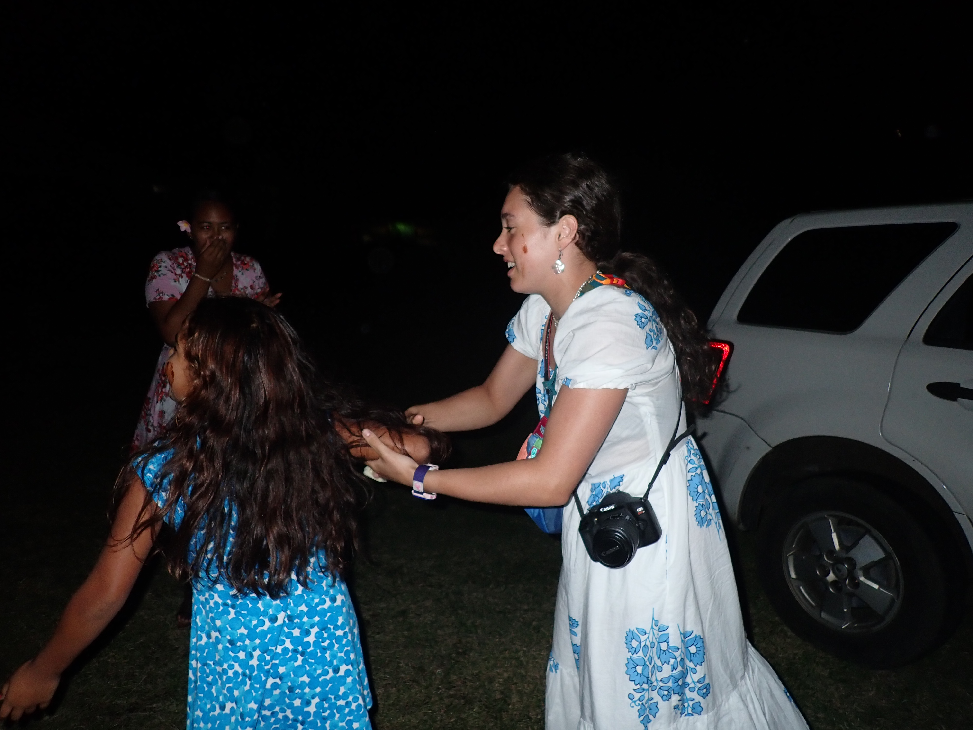 2022 Tahiti Taravao HXP - Day 12 (Church with Vaihiria Ward, Water Gardens Vaipahi Waterfall & Hike, Sacred Eels, Turtles, Haircut, Activity with Vaihiria Ward Youth, Averie's Birthday, Letters Home)
