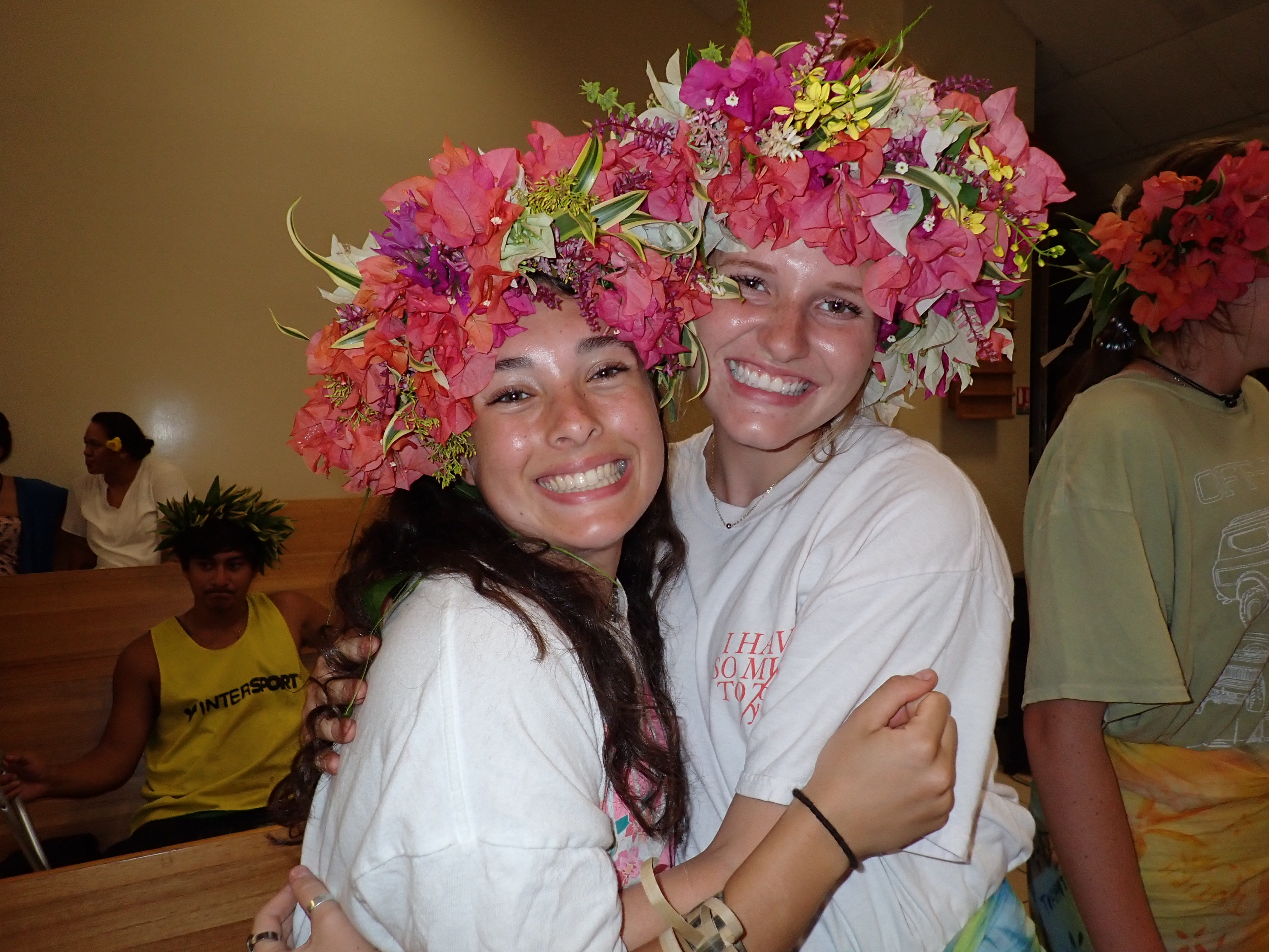 2022 Tahiti Taravao HXP - Day 15 (Epic Morning Devotional, Volunteering at Youth Center, Working at Community Garden on Mountain, Solis, Tiana Sees Her New House, Vaihiria Ward Activity: Coconut Milk, Learning Drums & Tahitian Dances, Making Flower Crowns