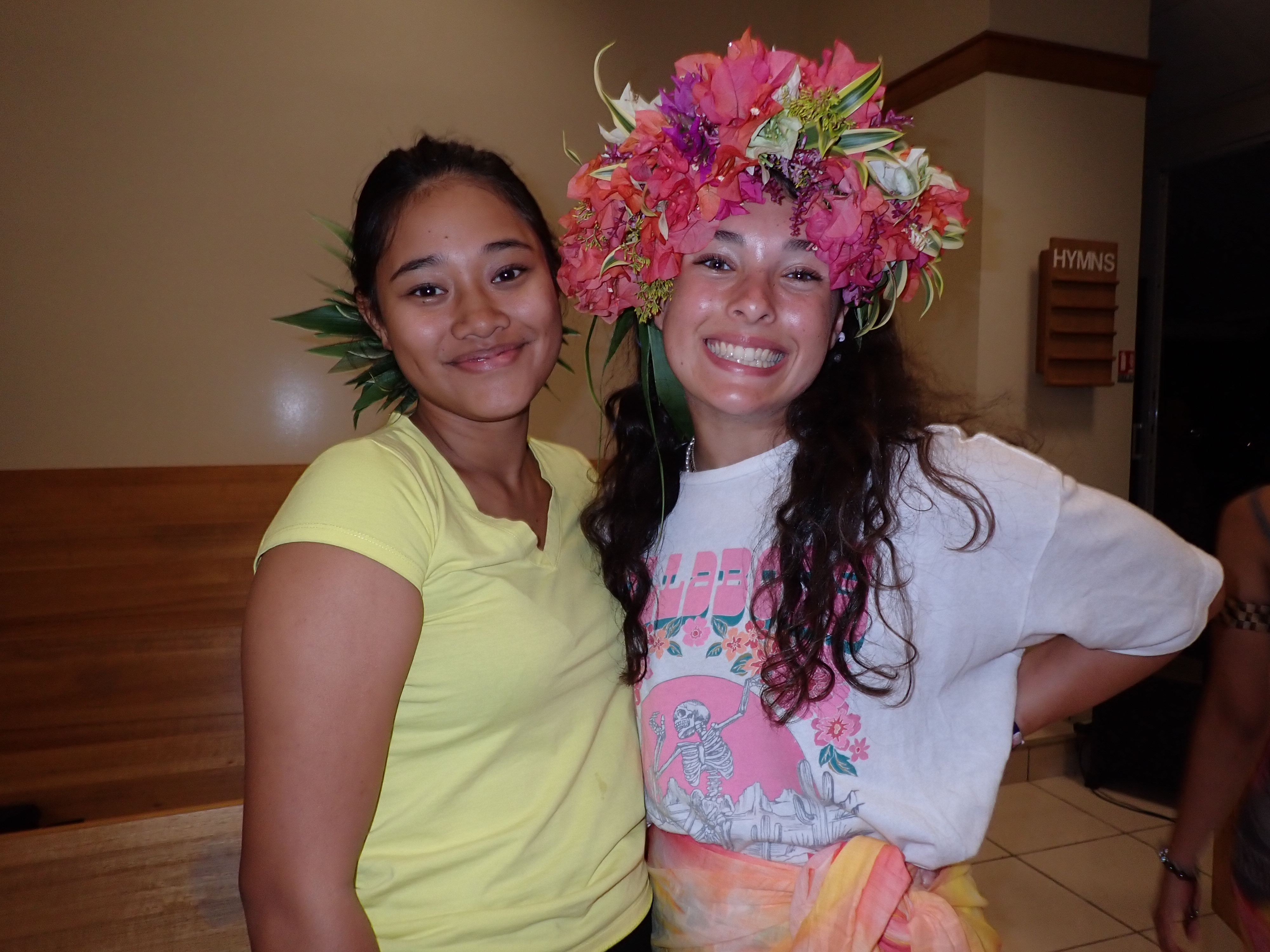 2022 Tahiti Taravao HXP - Day 15 (Epic Morning Devotional, Volunteering at Youth Center, Working at Community Garden on Mountain, Solis, Tiana Sees Her New House, Vaihiria Ward Activity: Coconut Milk, Learning Drums & Tahitian Dances, Making Flower Crowns