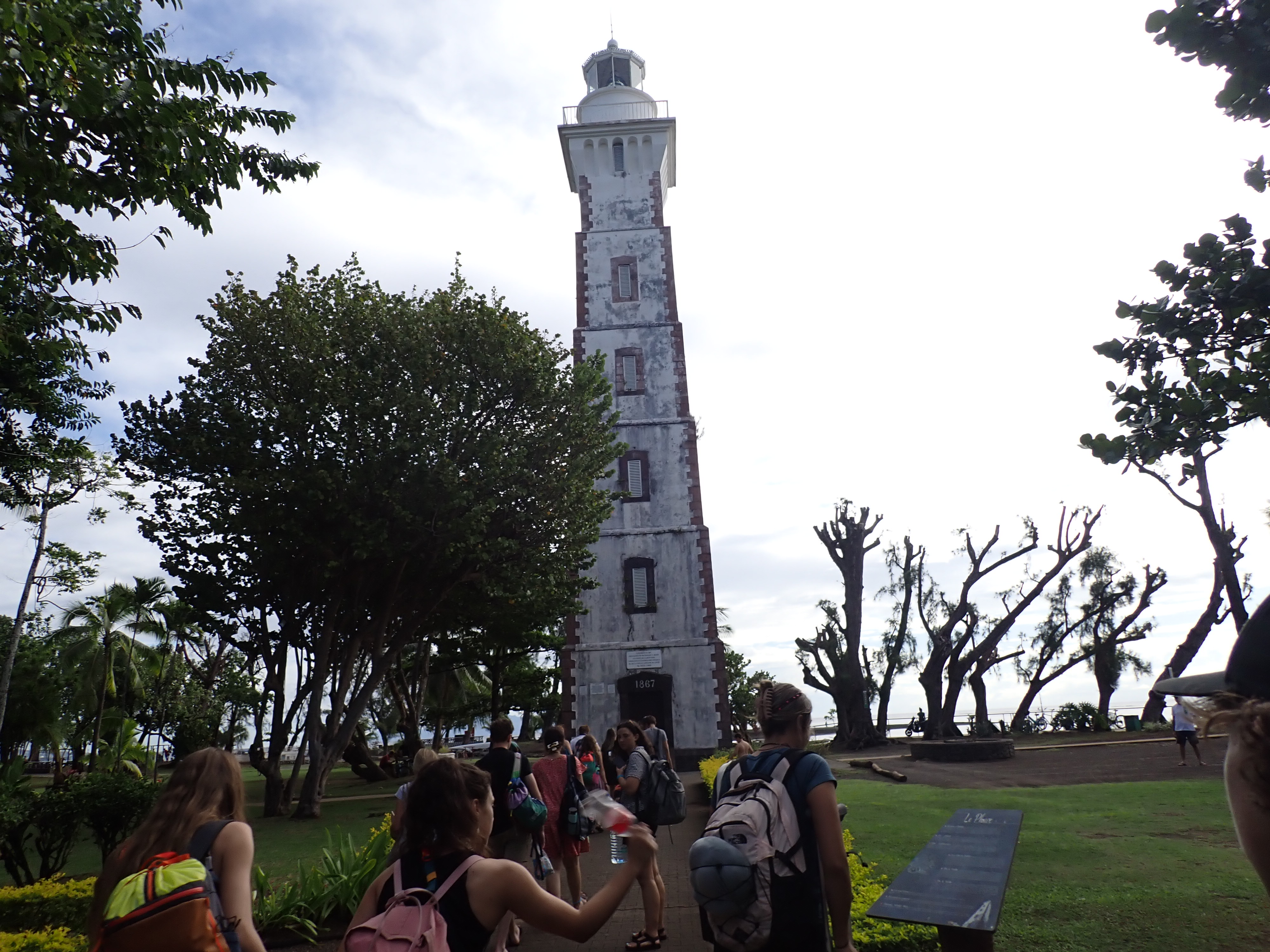 2022 Tahiti Taravao HXP - Day 16 (Baptisms at the Papeete Tahiti Temple, Bryan's Temple Story, Shopping @ the Papeete Market, Raisin Fanta, Pointe V�nus (Point Venus) Black Sand Beach & Lighthouse, Rainbows, Sandcastles, Downpour, Epic Sunset, All-Nighter