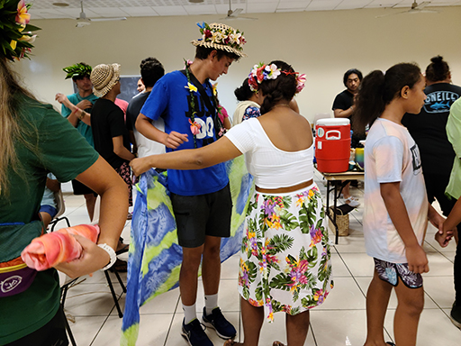 2022 Tahiti Taravao HXP - Day 15 (Epic Morning Devotional, Volunteering at Youth Center, Working at Community Garden on Mountain, Solis, Tiana Sees Her New House, Vaihiria Ward Activity: Coconut Milk, Learning Drums & Tahitian Dances, Making Flower Crowns