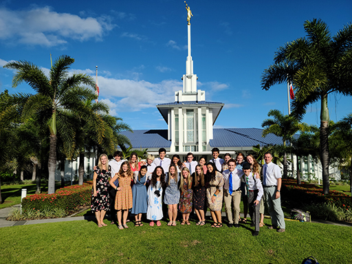 2022 Tahiti Taravao HXP - Day 16 (Baptisms at the Papeete Tahiti Temple, Bryan's Temple Story, Shopping @ the Papeete Market, Raisin Fanta, Pointe Vnus (Point Venus) Black Sand Beach & Lighthouse, Rainbows, Sandcastles, Downpour, Epic Sunset, All-Nighter