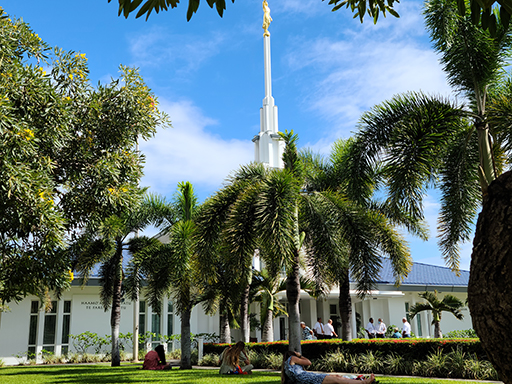 2022 Tahiti Taravao HXP - Day 16 (Baptisms at the Papeete Tahiti Temple, Bryan's Temple Story, Shopping @ the Papeete Market, Raisin Fanta, Pointe Vnus (Point Venus) Black Sand Beach & Lighthouse, Rainbows, Sandcastles, Downpour, Epic Sunset, All-Nighter
