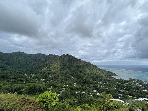 2022 Tahiti Taravao HXP - Day 3 (Devotional, Moorea Jeep Safari, Magic Mountain Overlook, Jam Tasting, Belvedere Lookout, Marae-o-Mahine, Touching Sacred Eels, Fresh Pineapple & Coconut, Making Headbands, Beach Games, Tahitian Dance & Fire Show)