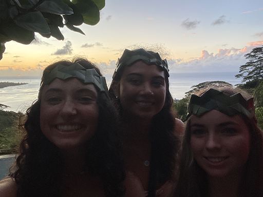 2022 Tahiti Taravao HXP - Day 3 (Devotional, Moorea Jeep Safari, Magic Mountain Overlook, Jam Tasting, Belvedere Lookout, Marae-o-Mahine, Touching Sacred Eels, Fresh Pineapple & Coconut, Making Headbands, Beach Games, Tahitian Dance & Fire Show)