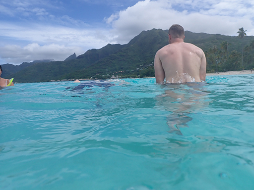 2022 Tahiti Taravao HXP - Day 3 (Devotional, Moorea Jeep Safari, Magic Mountain Overlook, Jam Tasting, Belvedere Lookout, Marae-o-Mahine, Touching Sacred Eels, Fresh Pineapple & Coconut, Making Headbands, Beach Games, Tahitian Dance & Fire Show)