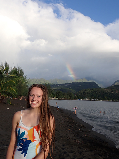 2022 Tahiti Taravao HXP - Day 16 (Baptisms at the Papeete Tahiti Temple, Bryan's Temple Story, Shopping @ the Papeete Market, Raisin Fanta, Pointe V�nus (Point Venus) Black Sand Beach & Lighthouse, Rainbows, Sandcastles, Downpour, Epic Sunset, All-Nighter