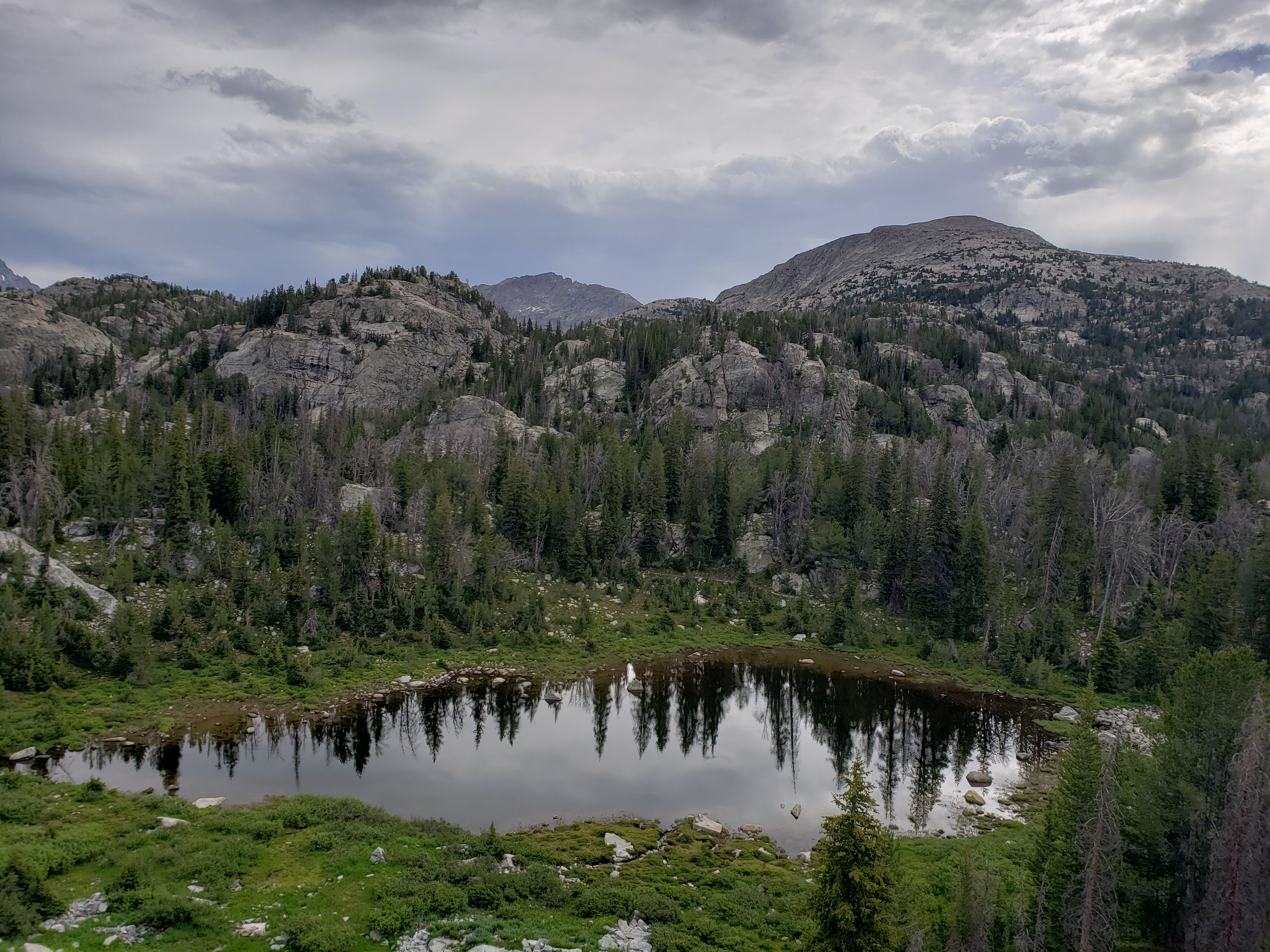 2022 Wind River Trip - Day 2 (Sapphire Lake to Island Lake, Titcomb Basin)