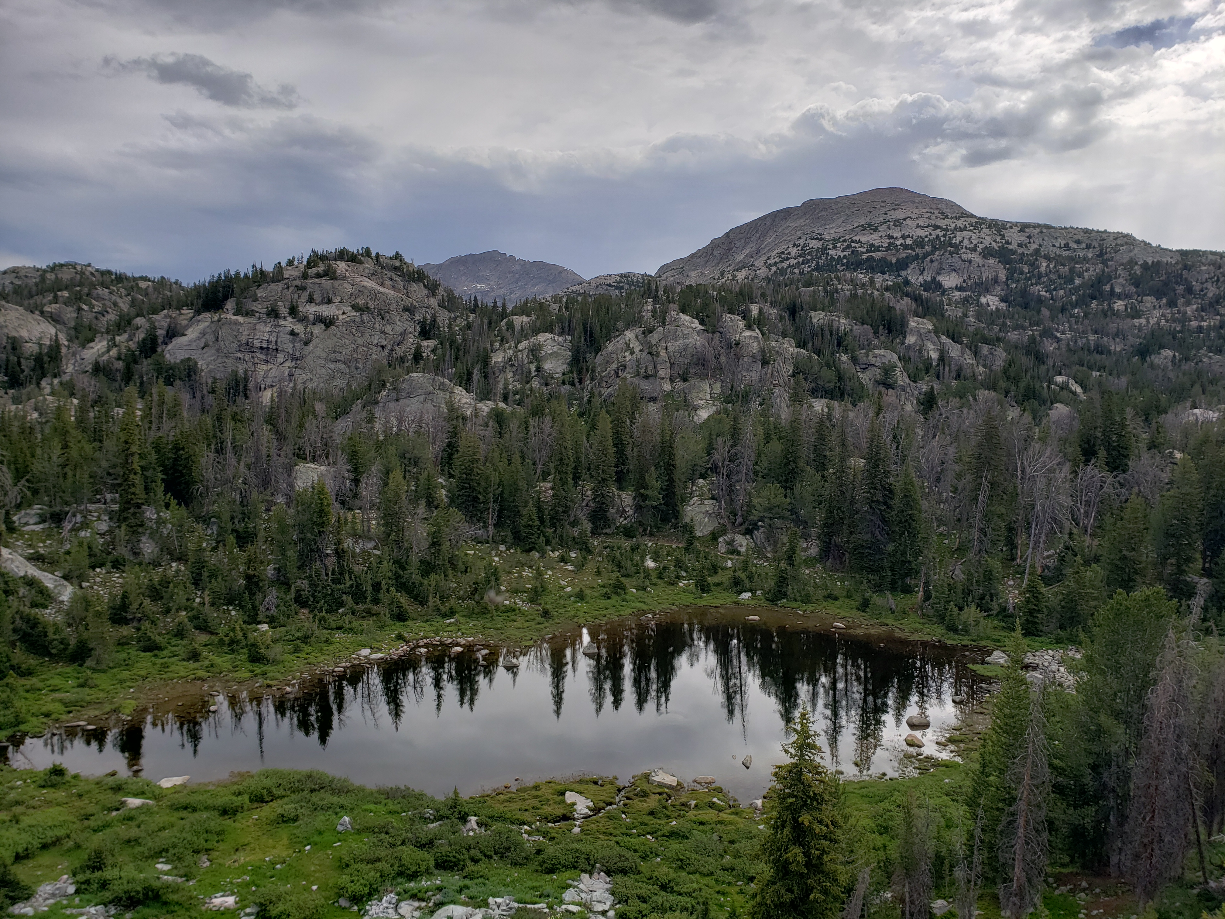 2022 Wind River Trip - Day 2 (Sapphire Lake to Island Lake, Titcomb Basin)