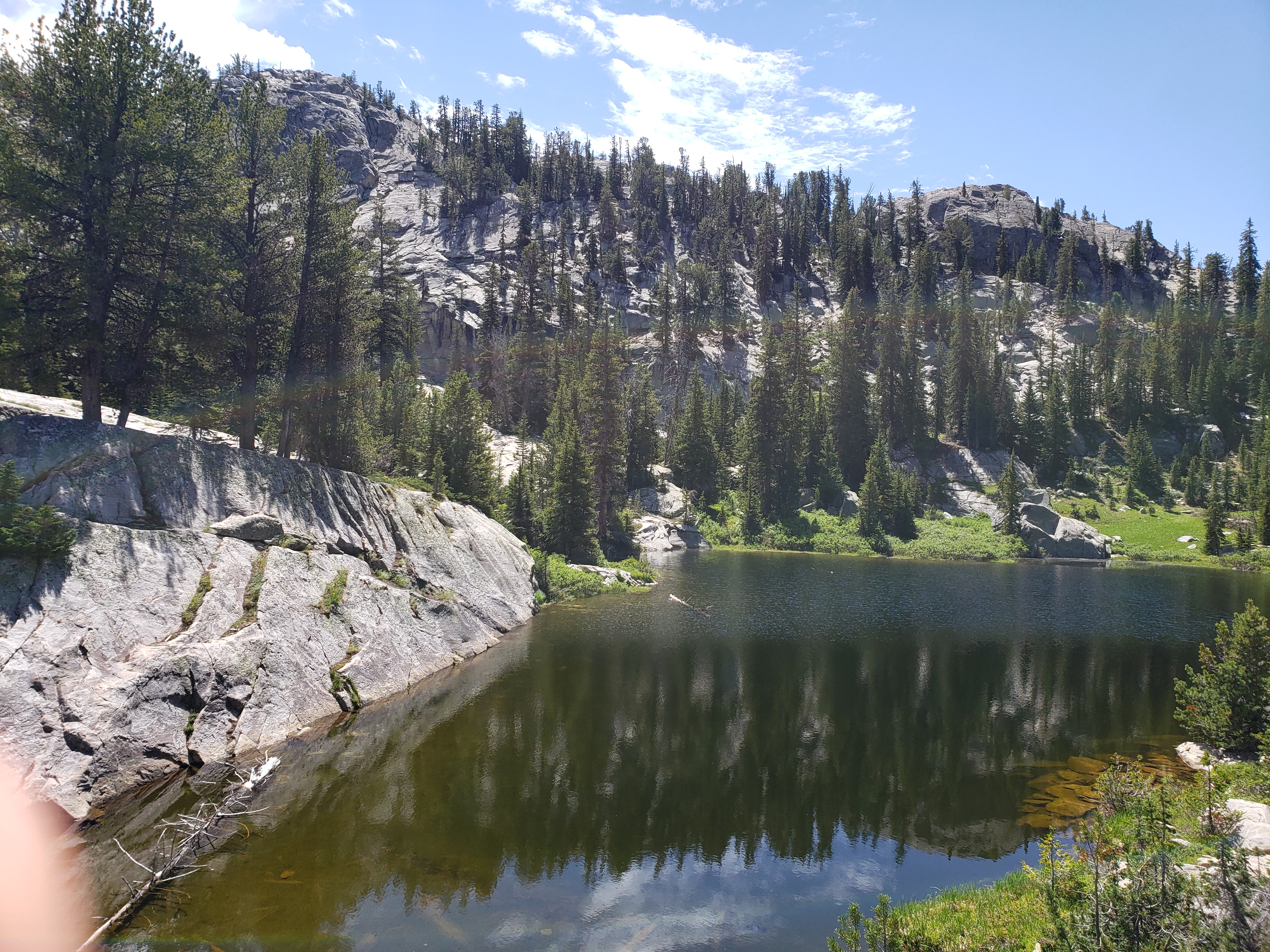 2022 Wind River Trip - Day 2 (Sapphire Lake to Island Lake, Titcomb Basin)