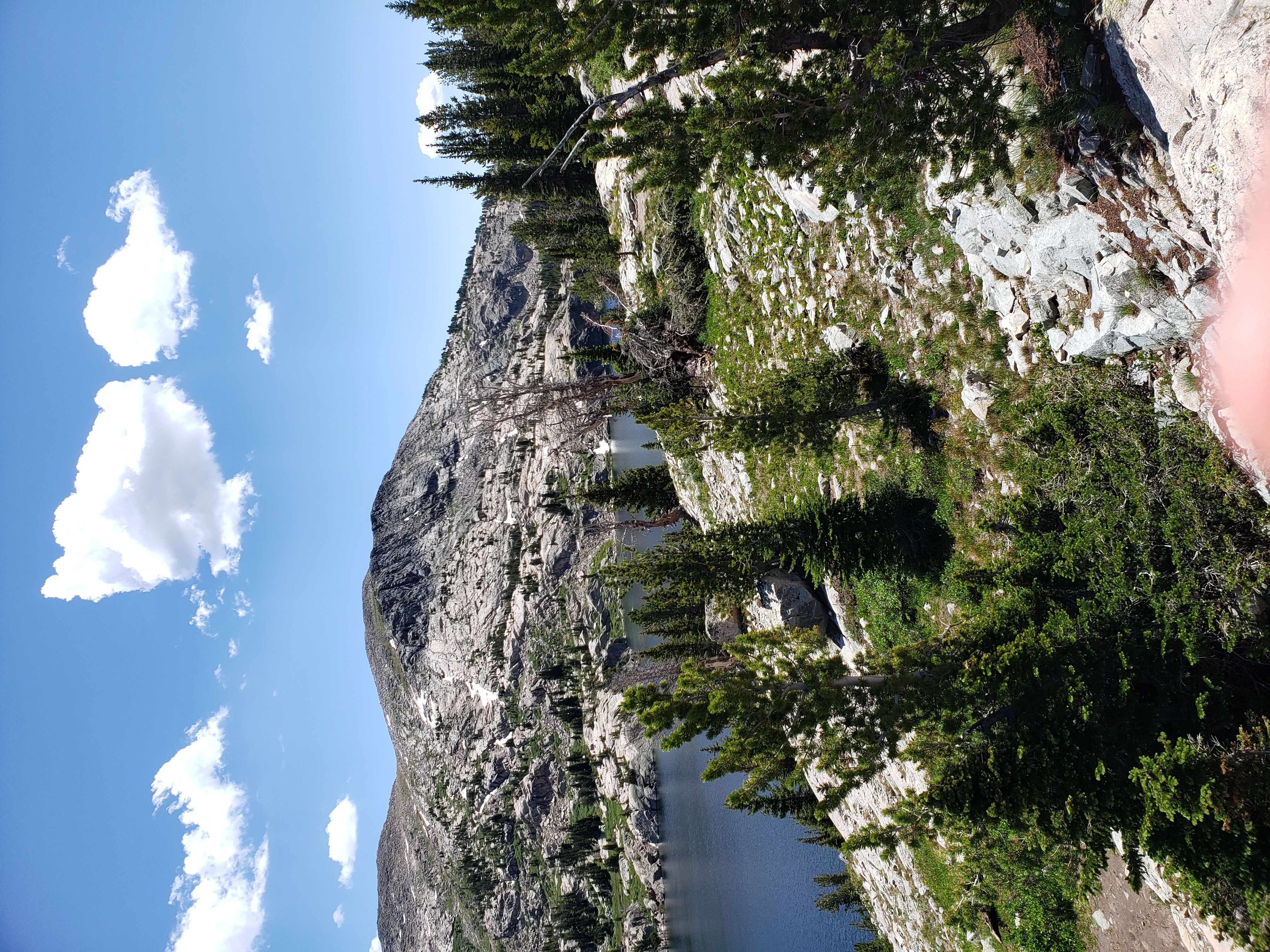 2022 Wind River Trip - Day 2 (Sapphire Lake to Island Lake, Titcomb Basin)