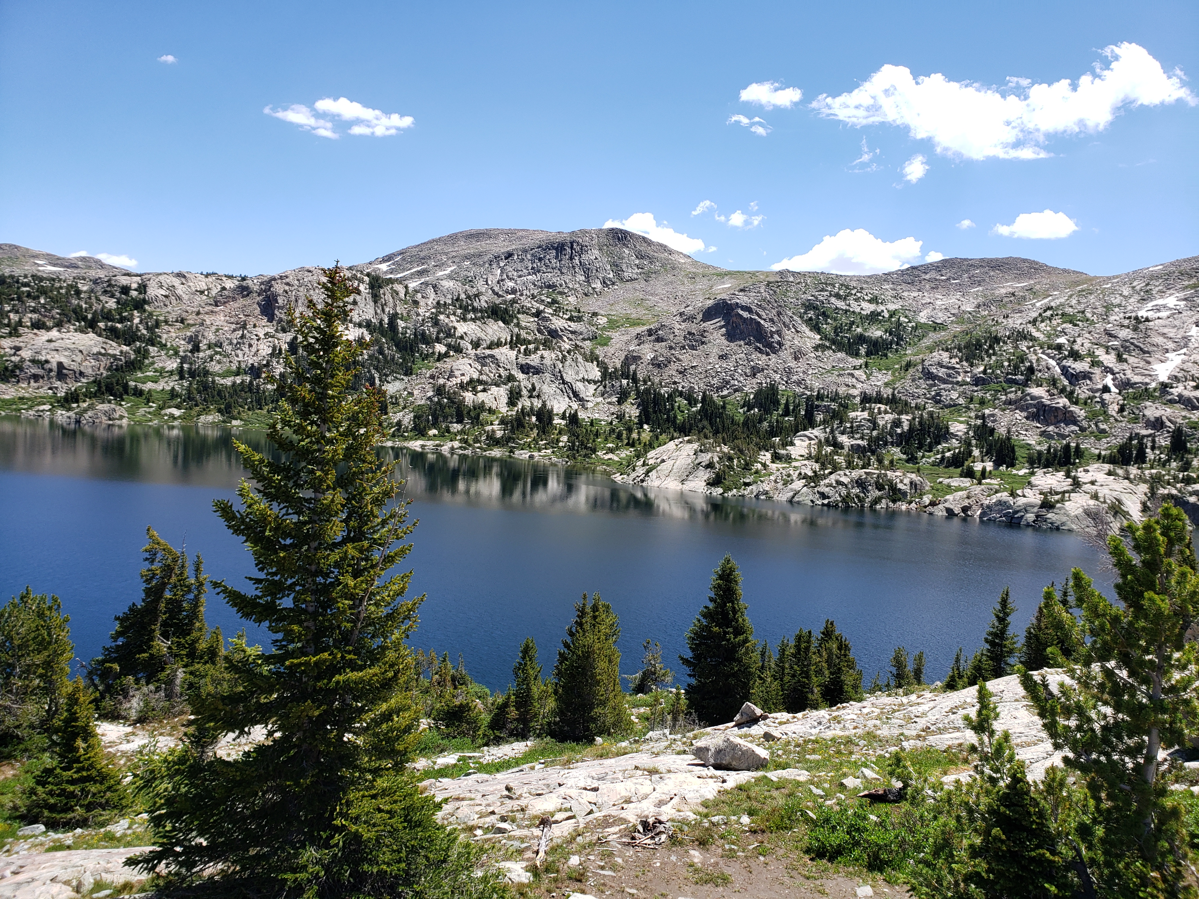 2022 Wind River Trip - Day 2 (Sapphire Lake to Island Lake, Titcomb Basin)