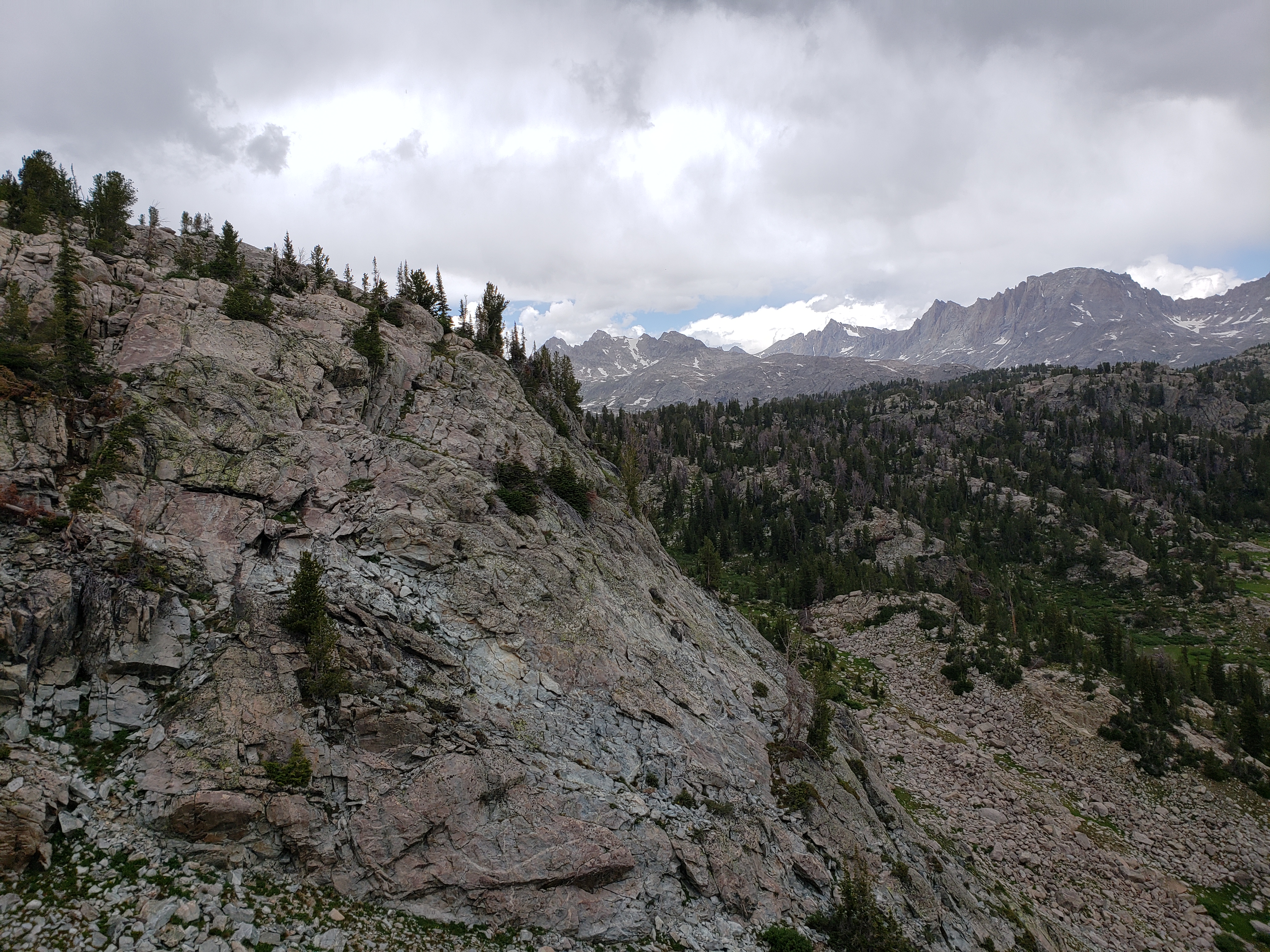 2022 Wind River Trip - Day 2 (Sapphire Lake to Island Lake, Titcomb Basin)