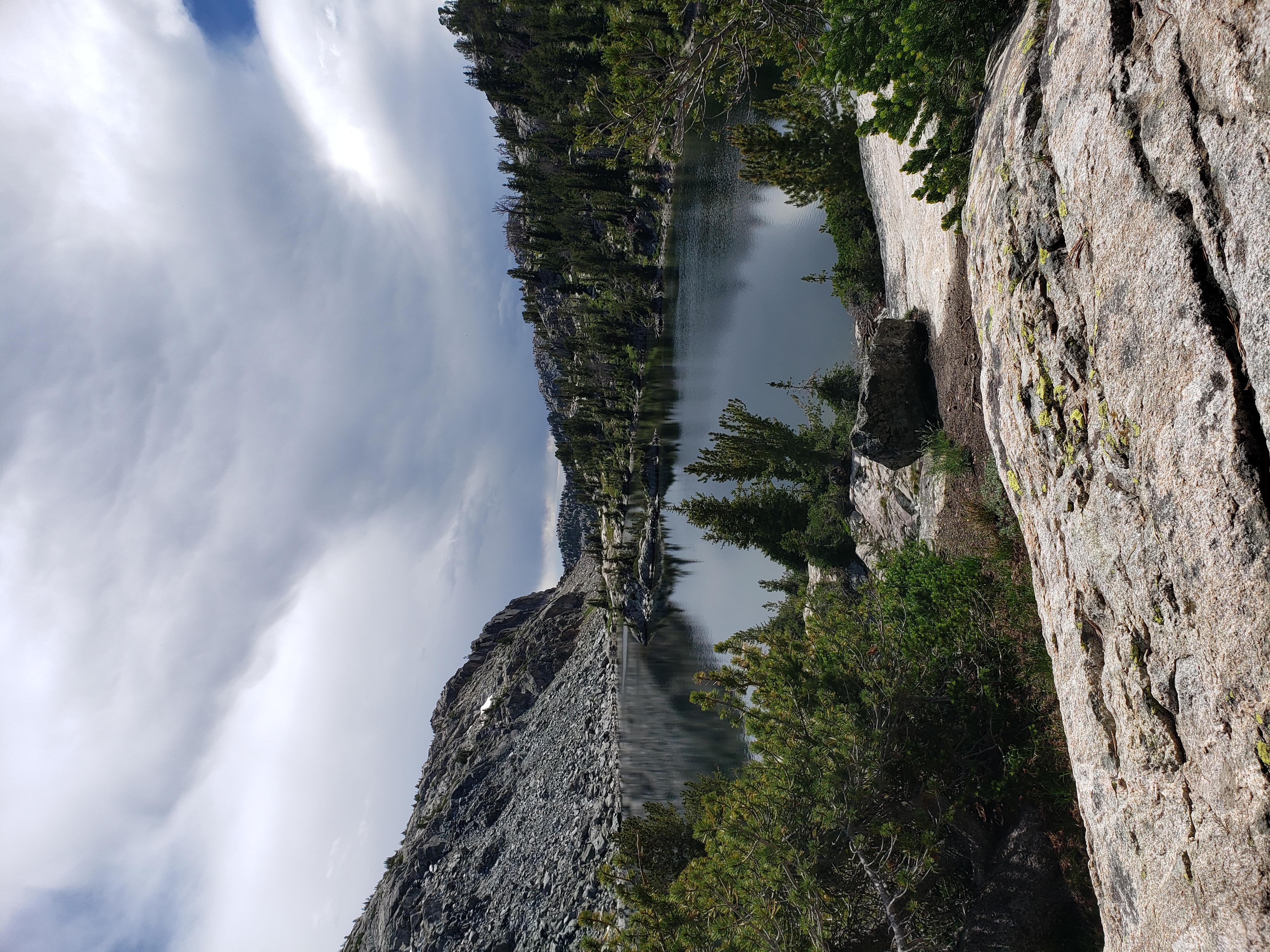 2022 Wind River Trip - Day 2 (Sapphire Lake to Island Lake, Titcomb Basin)