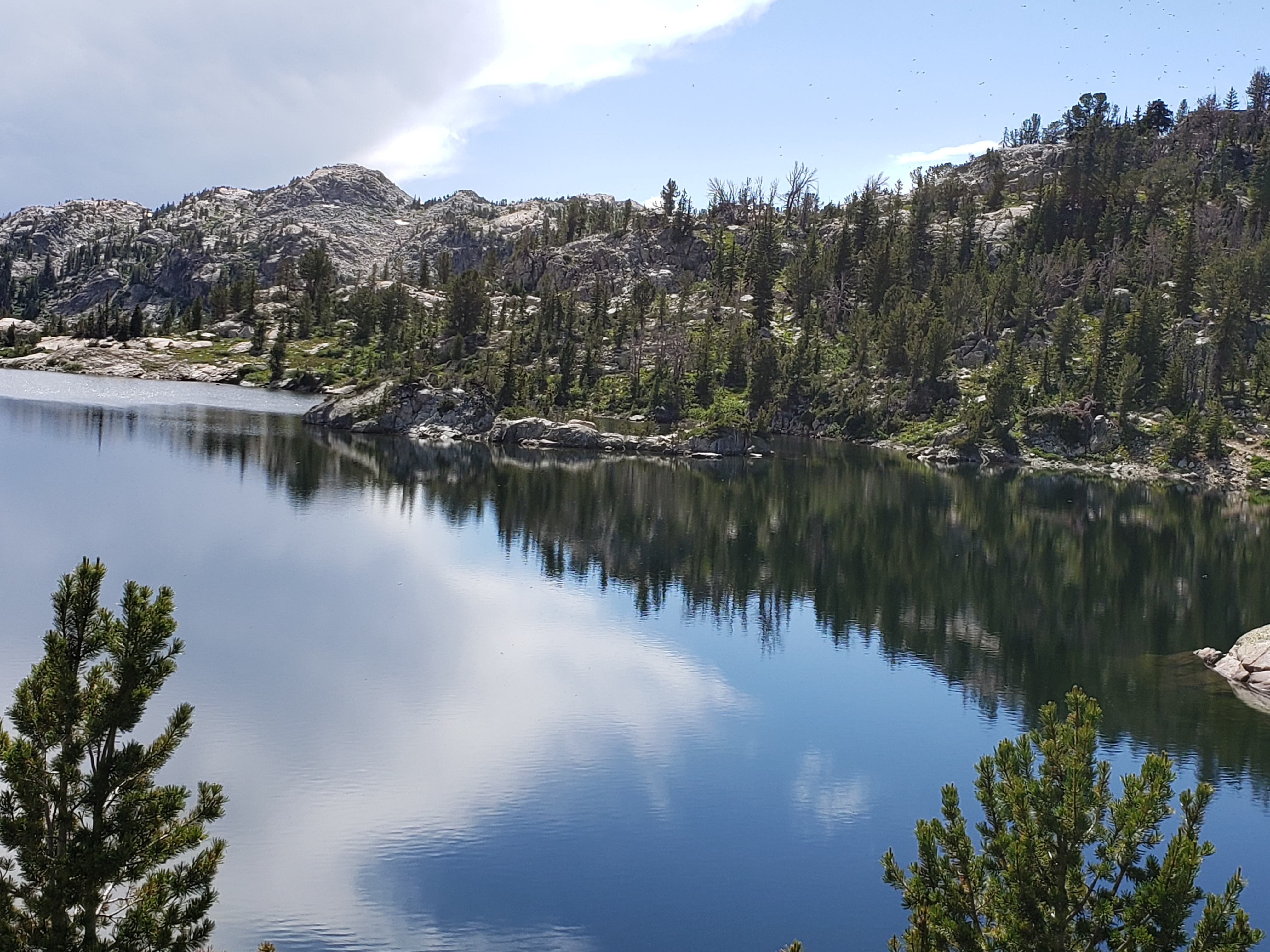 2022 Wind River Trip - Day 2 (Sapphire Lake to Island Lake, Titcomb Basin)