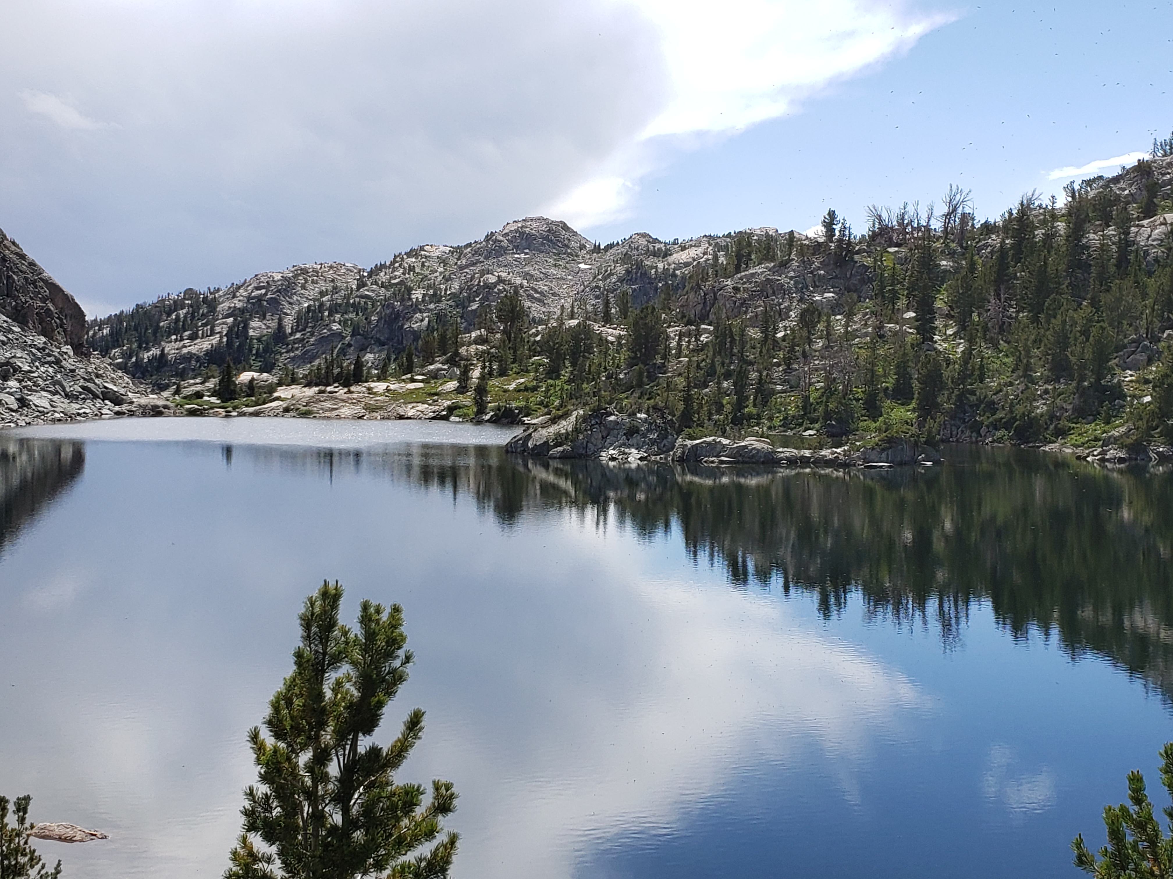 2022 Wind River Trip - Day 2 (Sapphire Lake to Island Lake, Titcomb Basin)