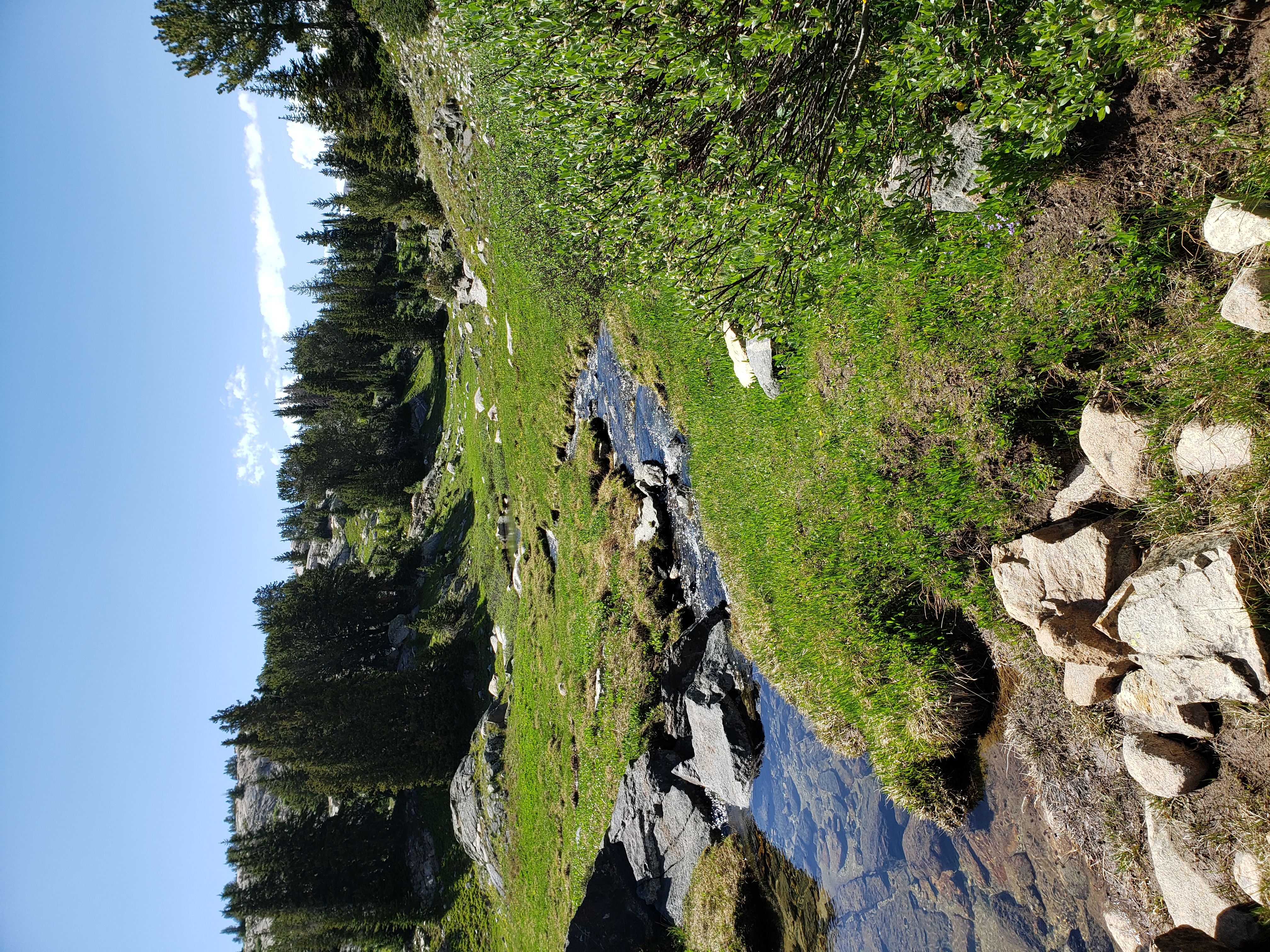 2022 Wind River Trip - Day 2 (Sapphire Lake to Island Lake, Titcomb Basin)