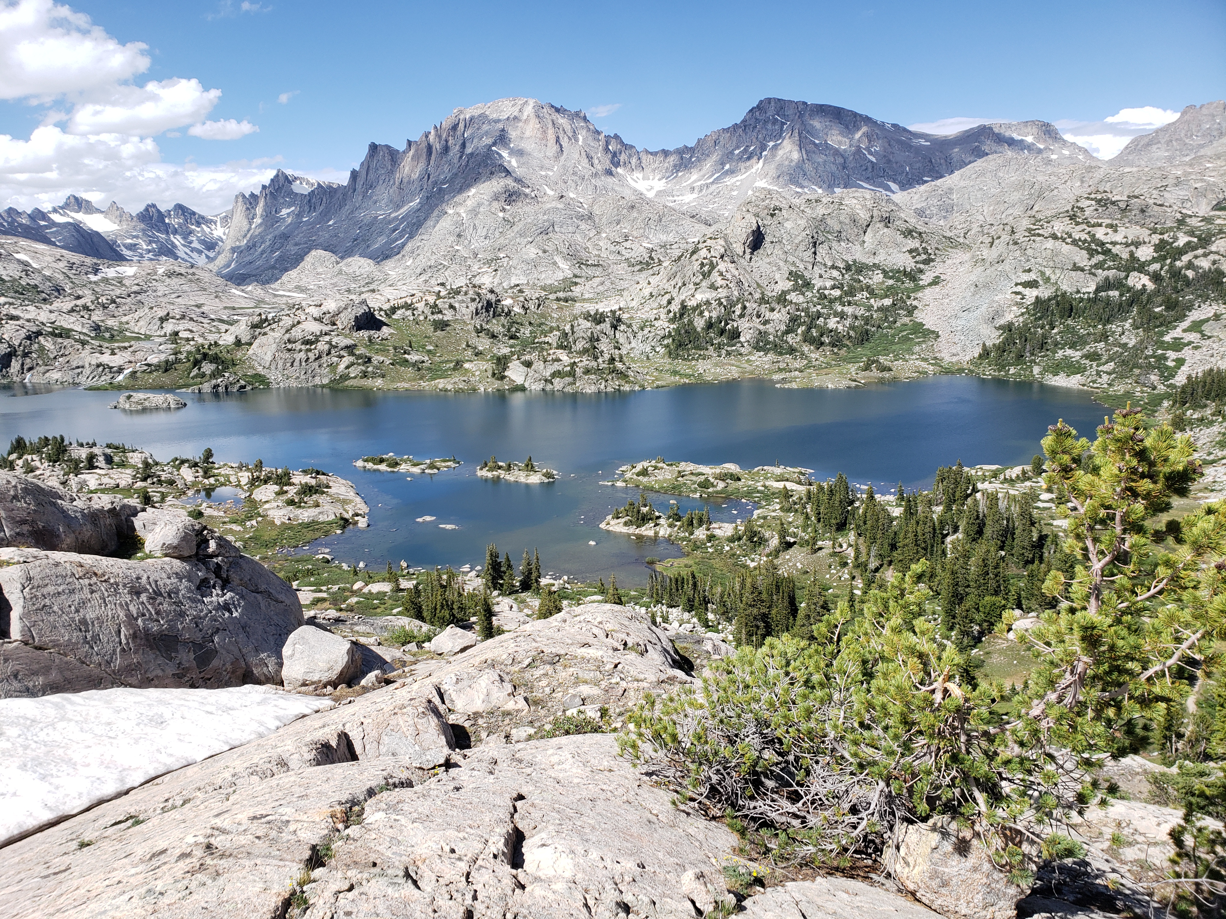 2022 Wind River Trip - Day 2 (Sapphire Lake to Island Lake, Titcomb Basin)