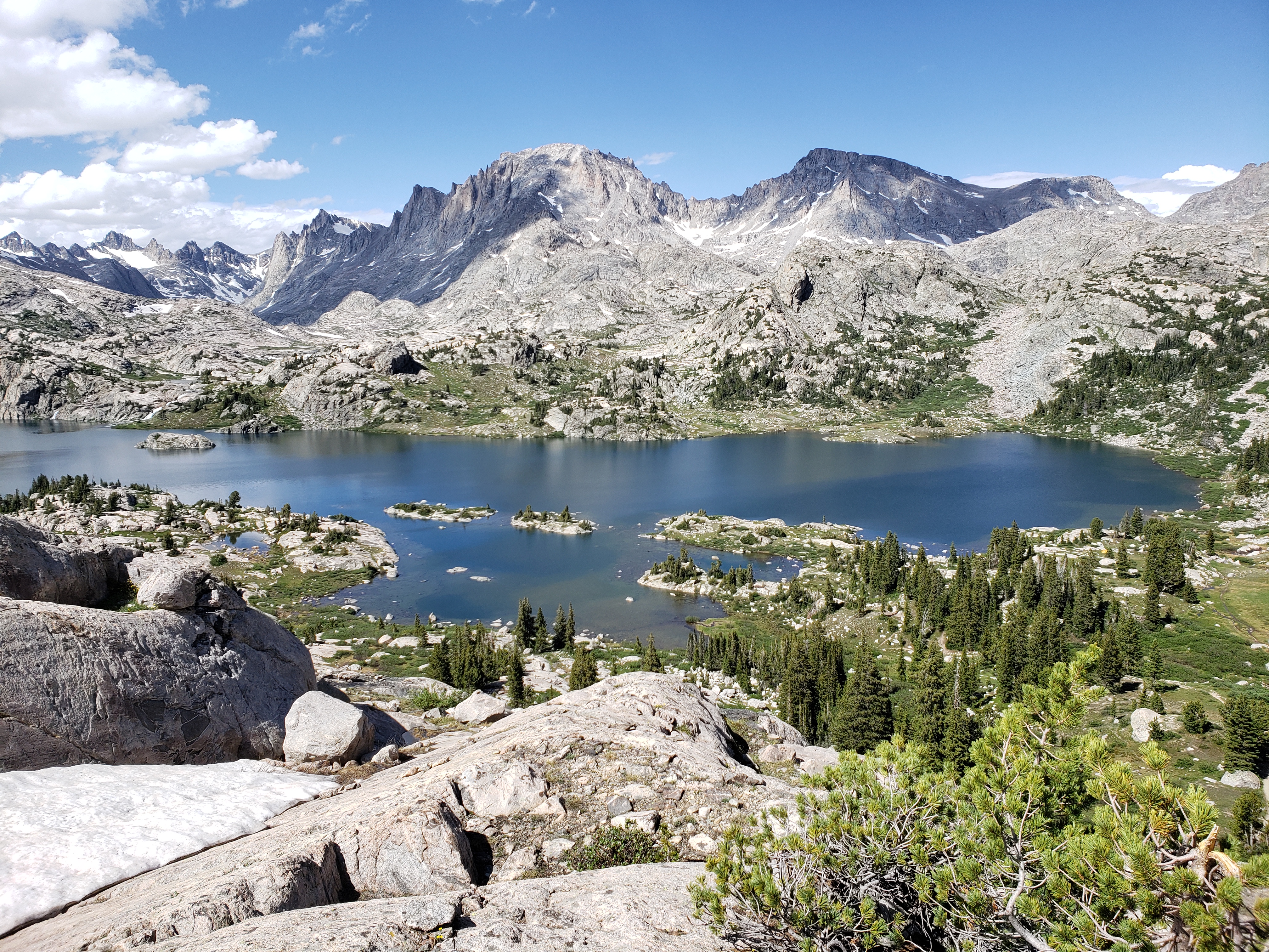 2022 Wind River Trip - Day 2 (Sapphire Lake to Island Lake, Titcomb Basin)