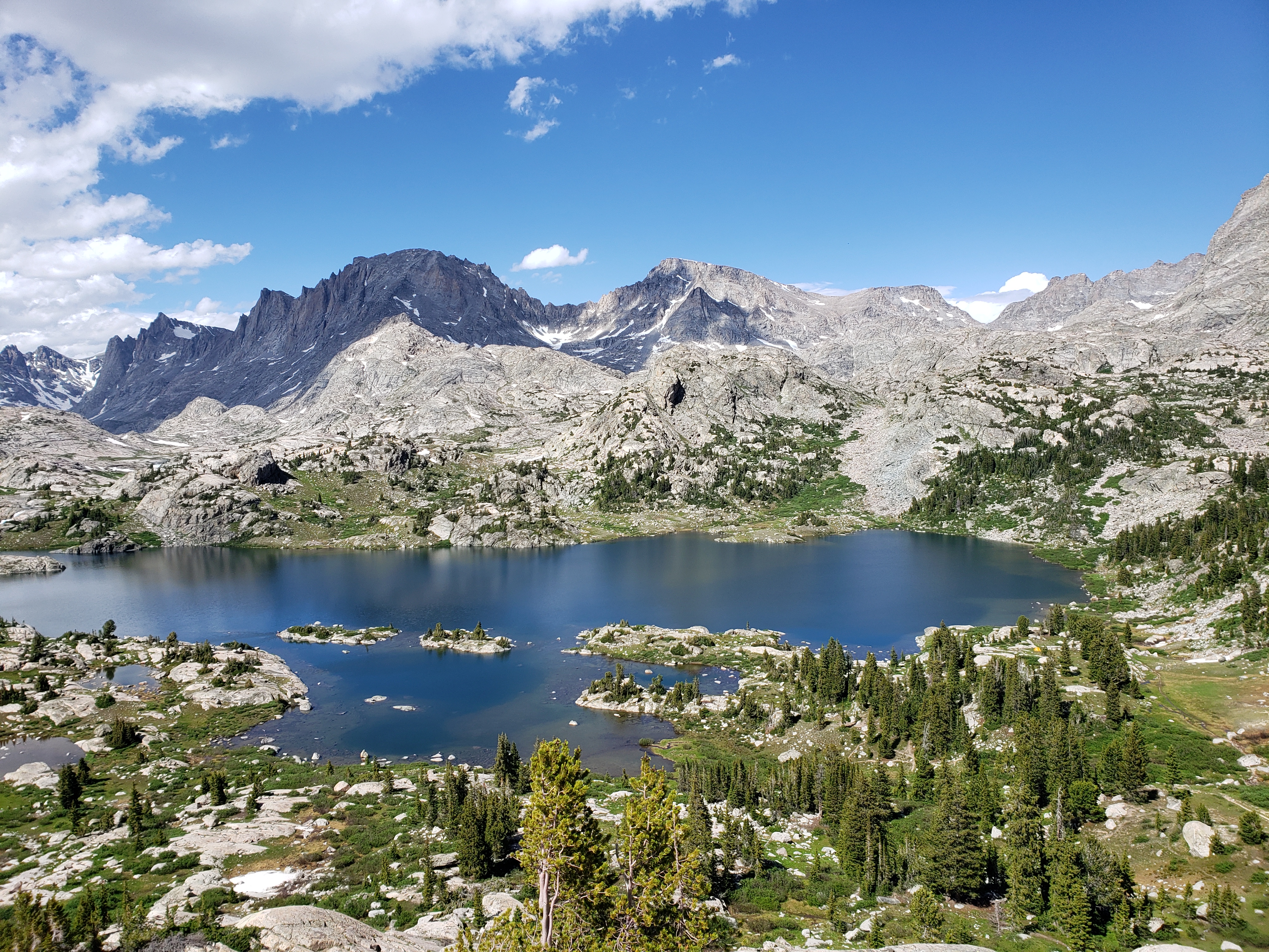 2022 Wind River Trip - Day 2 (Sapphire Lake to Island Lake, Titcomb Basin)