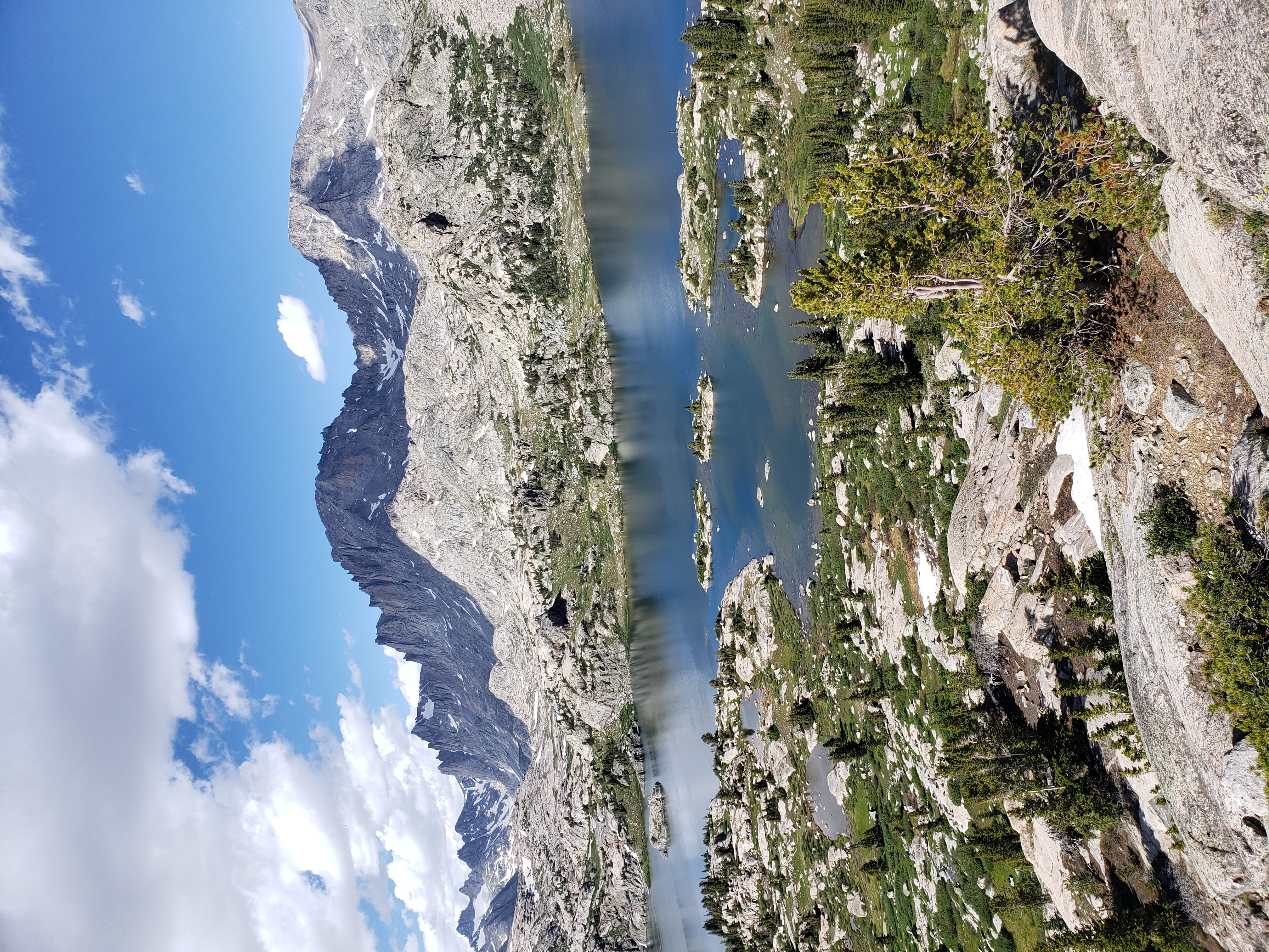 2022 Wind River Trip - Day 2 (Sapphire Lake to Island Lake, Titcomb Basin)