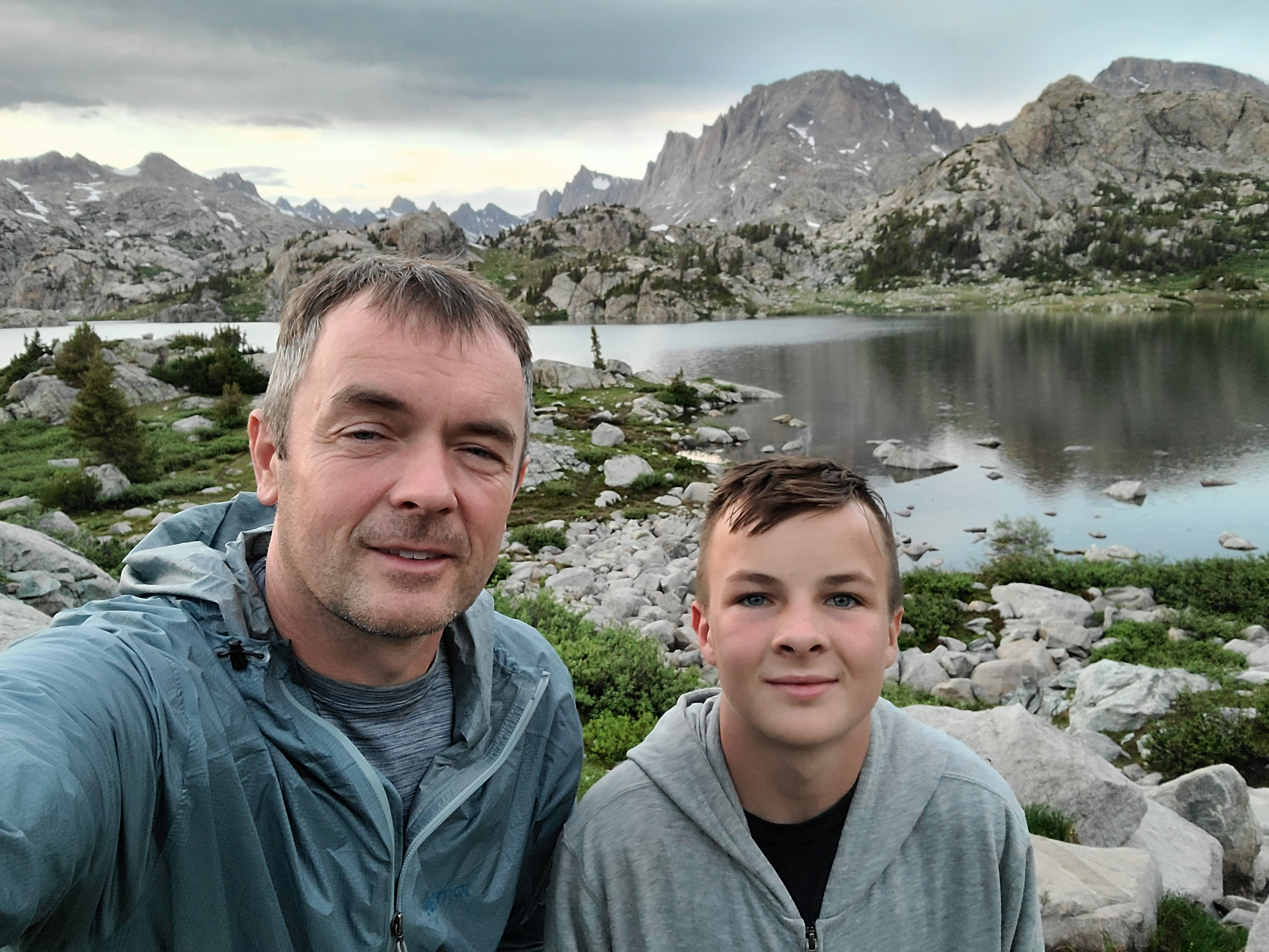 2022 Wind River Trip - Day 2 (Sapphire Lake to Island Lake, Titcomb Basin)